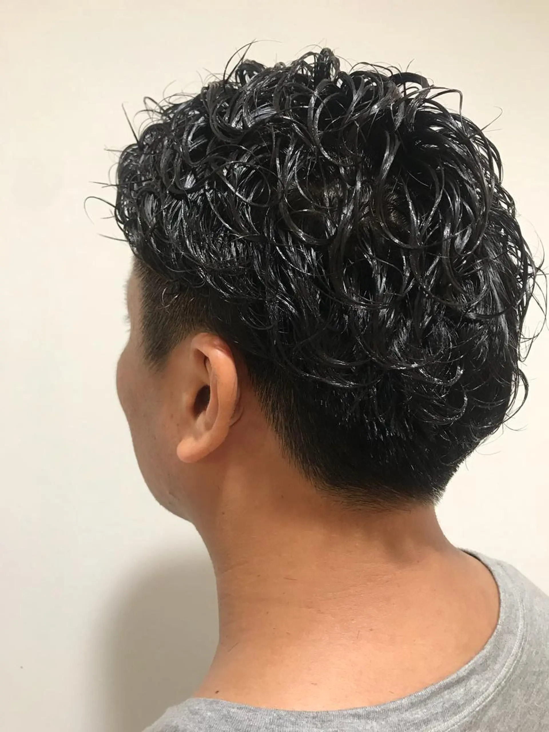 メンズ 暖色カラー🍊 ボブ🌿顔周りcutのヘアスタイル