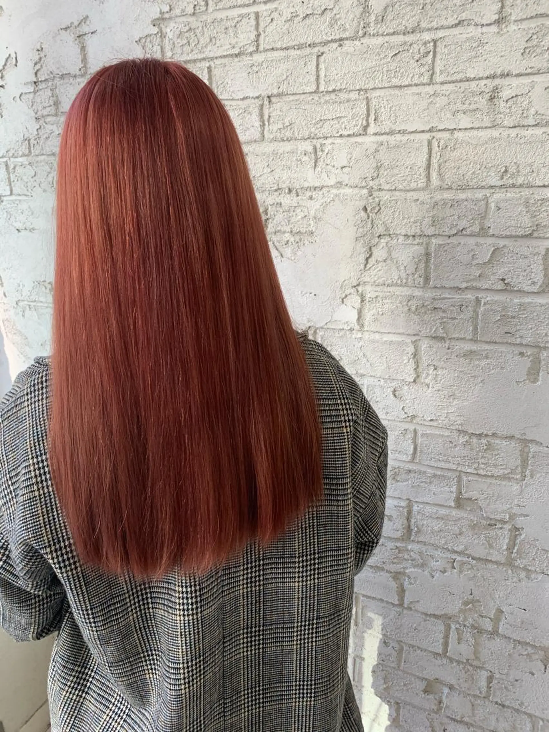 ロング カラー ブリーチ ケアブリーチ イルミナカラー ピンクカラー カット ブリーチ特化 ハイトーンRYOYAのヘアスタイル