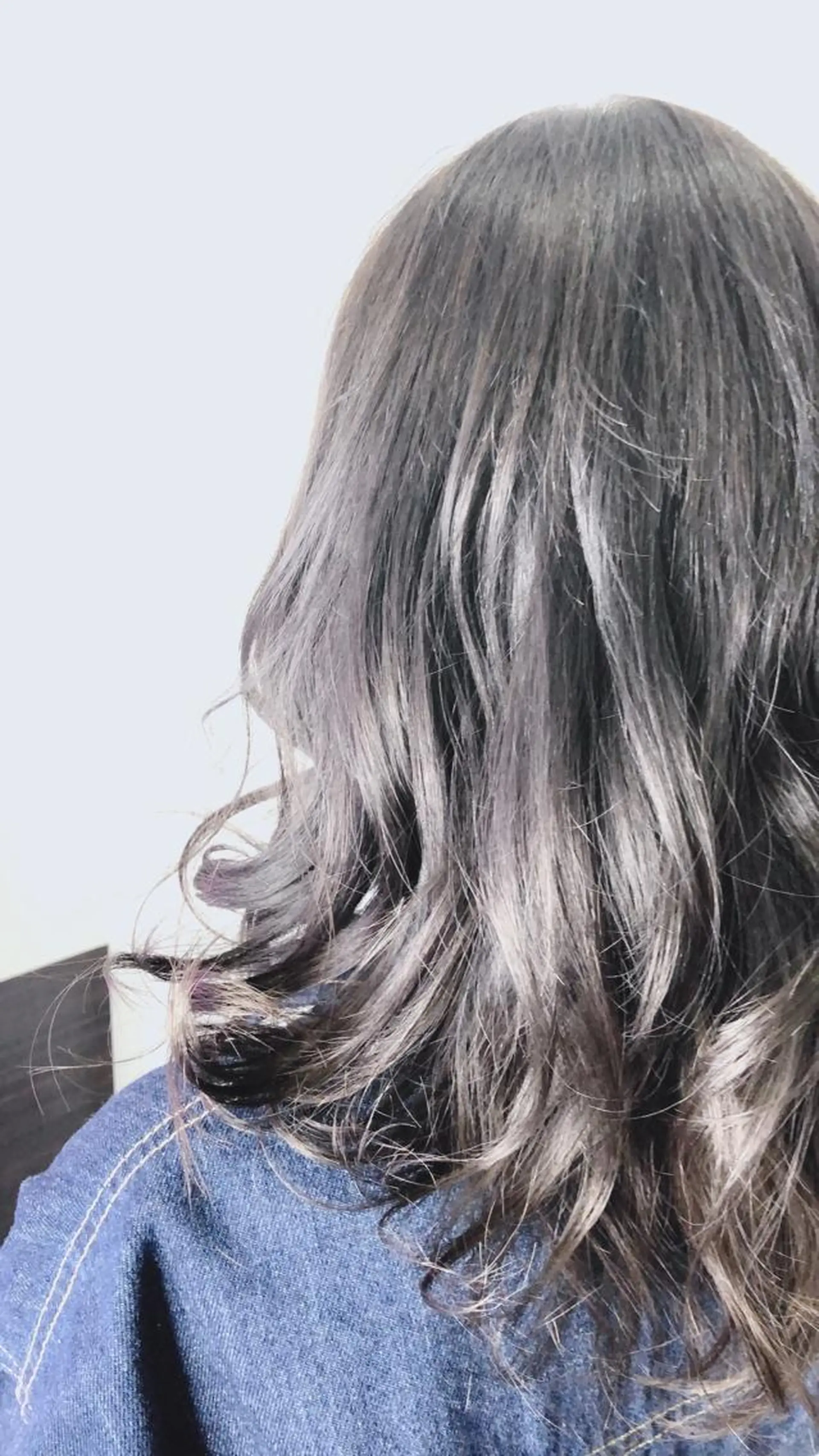 ミディアム カラー 🧸プルエクステ❤︎ ネイルKAO🧸のヘアスタイル