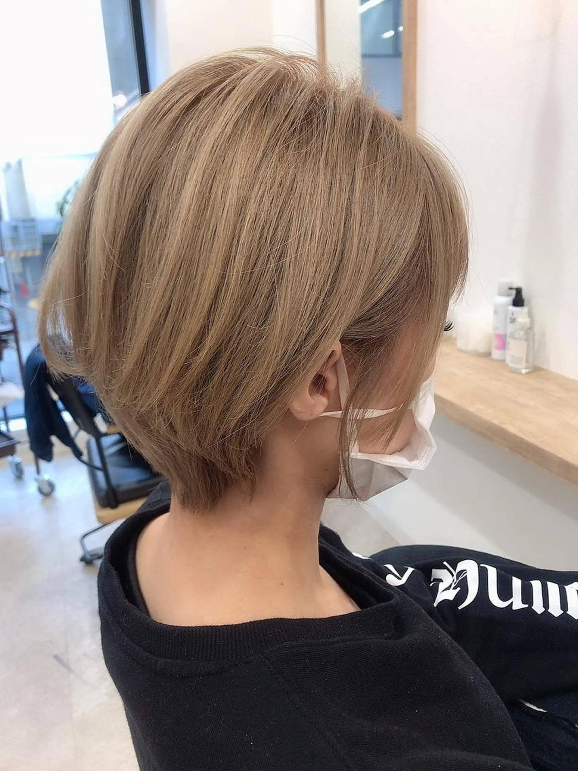 ショート 髪質改善 ショートヘア ヘアカラー MR.GOODMORNING所属・天野 優美のヘアスタイル