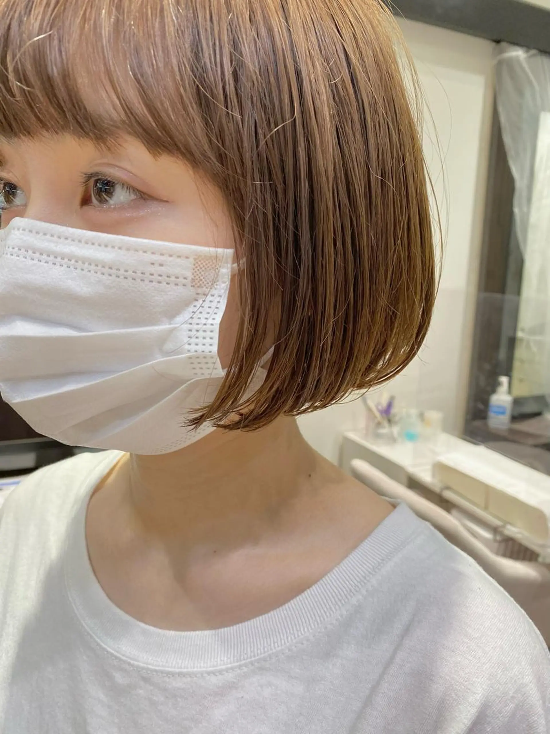 ミディアム カラー ヘアカラー 似合わせ提案サラ艶♡ 彩華のヘアスタイル