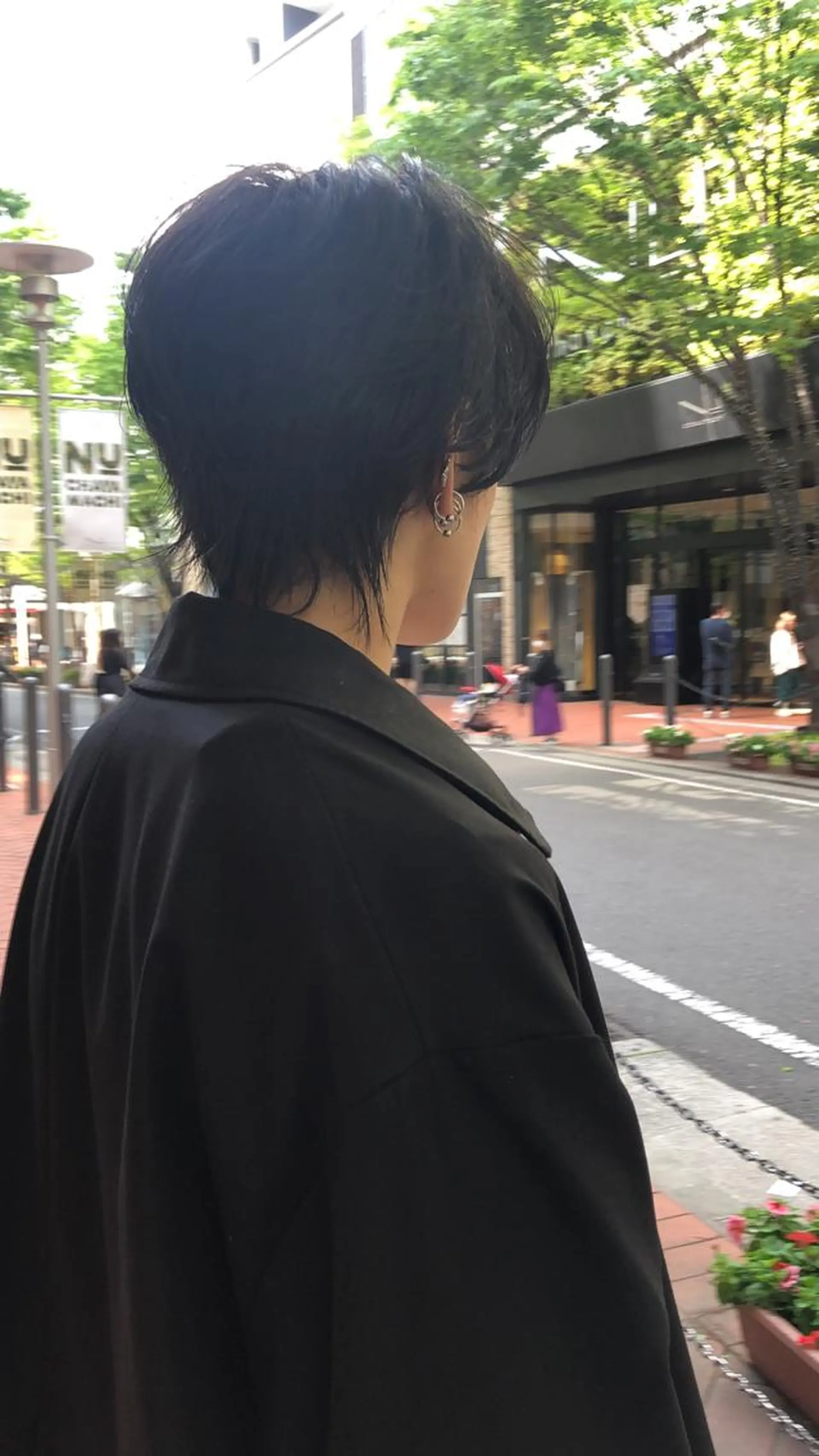 ミディアム カラー メンズ GIEN 末吉 海斗のヘアスタイル