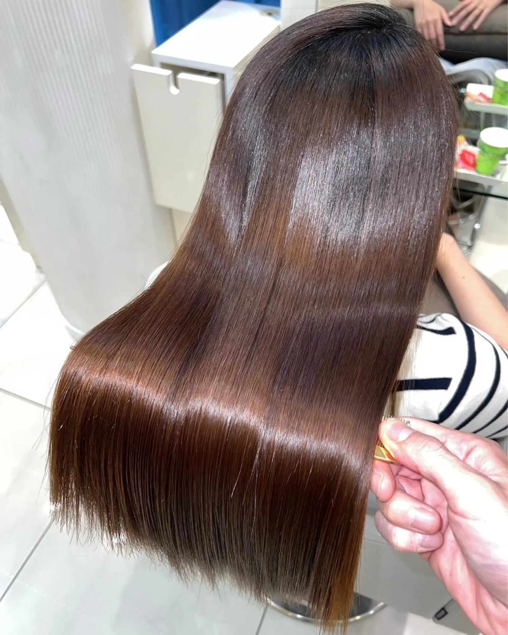 ロング 髪質改善 縮毛矯正 ✨髪を傷ませない✨ 吉田ひじりのヘアスタイル