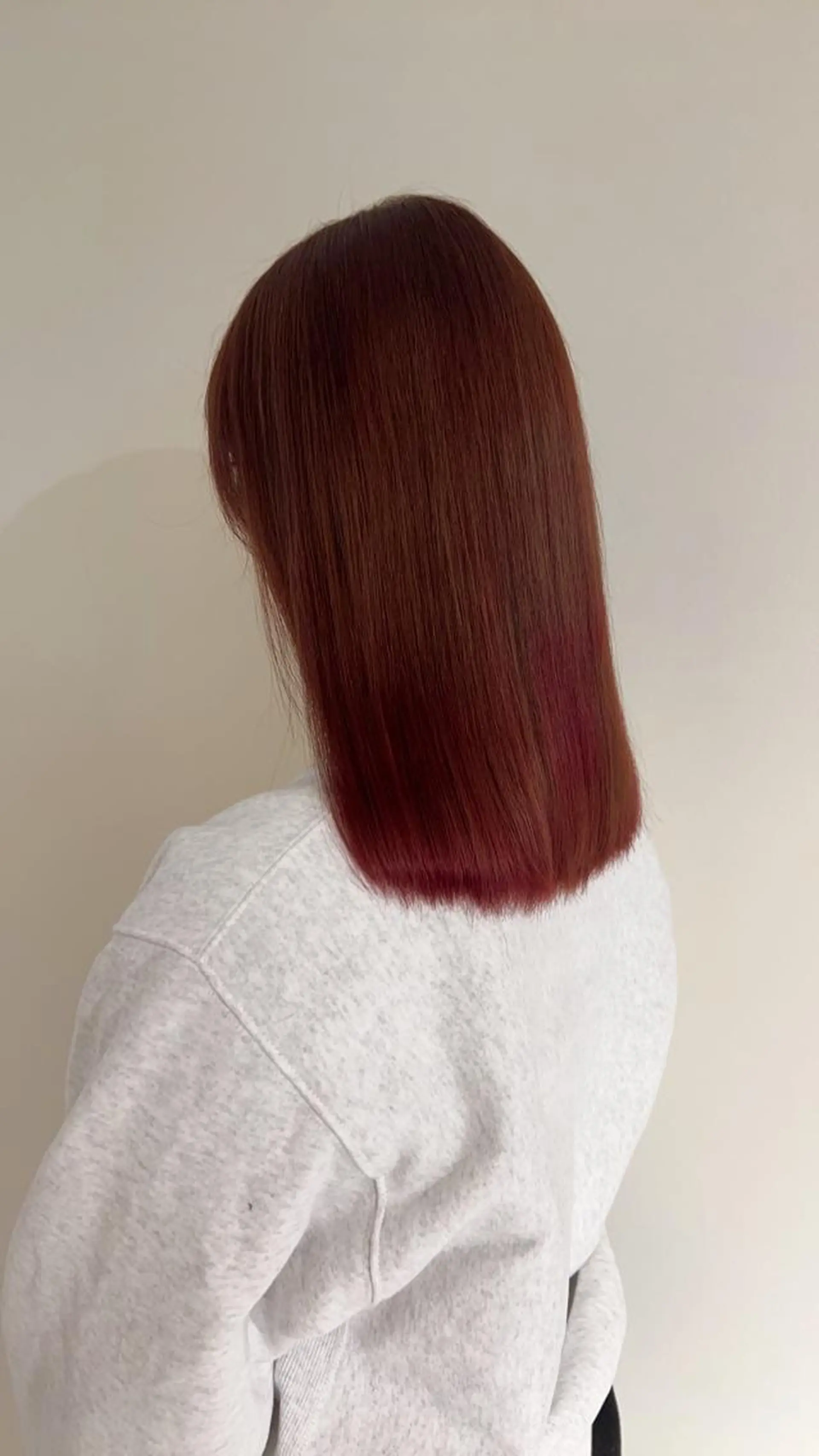 セミロング private salon  sill所属・🫧ツヤ髪個室美容室 安食茉莉🫧のヘアスタイル