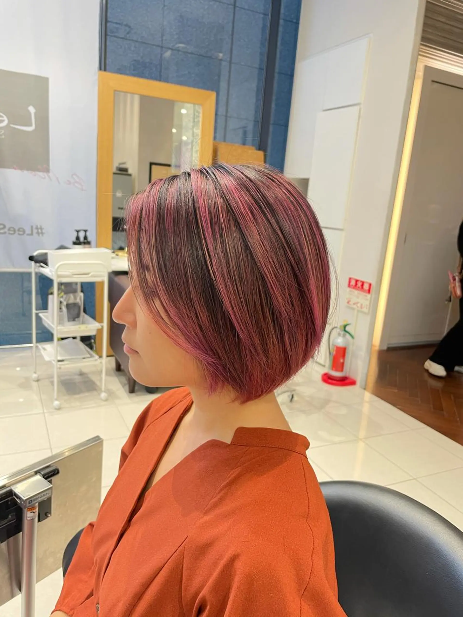 ショート ショート白髪染め無料 ／河瀬謙介のヘアスタイル