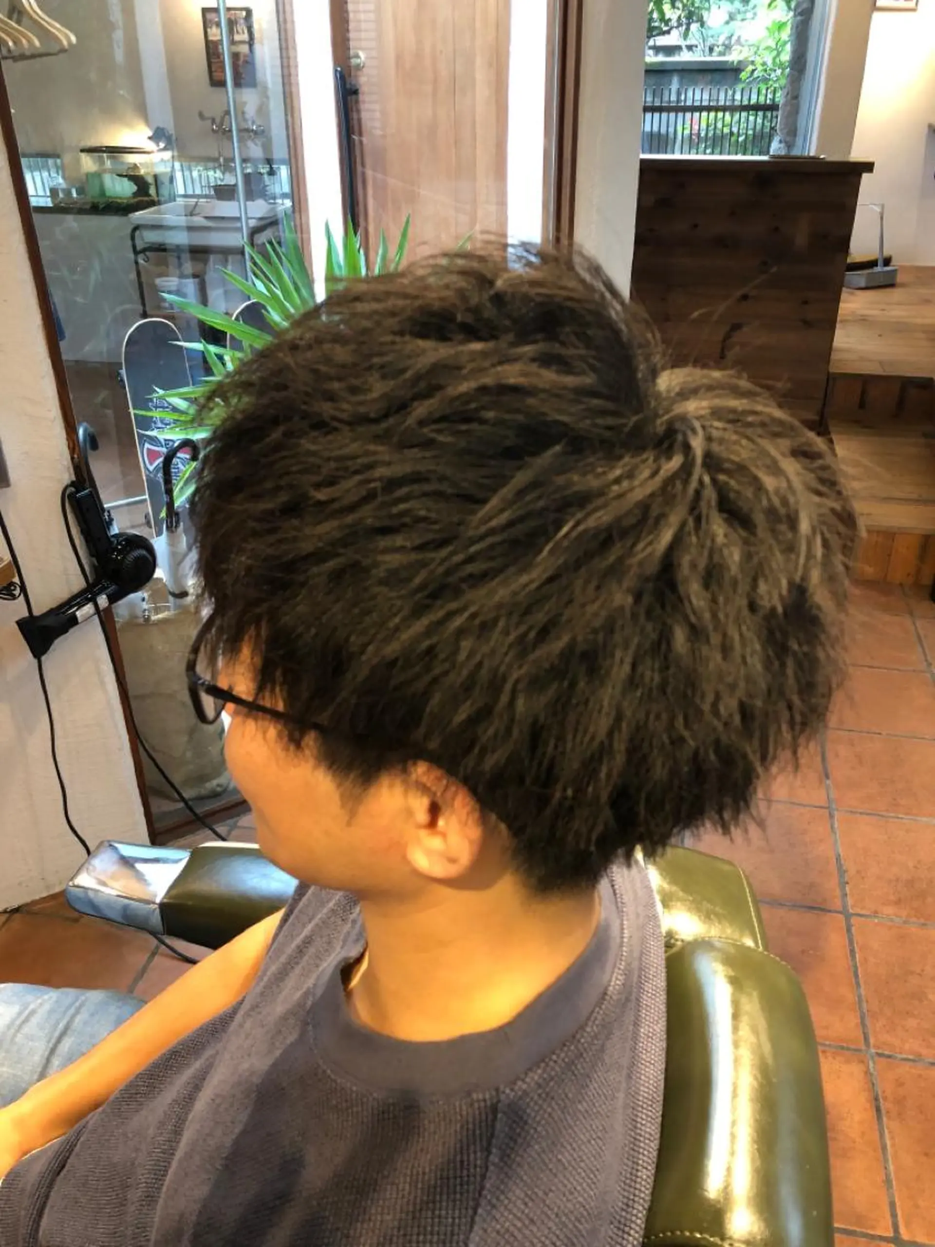 ショート パーマ メンズ カット パーマ vita所属・冨士川 英樹のヘアスタイル