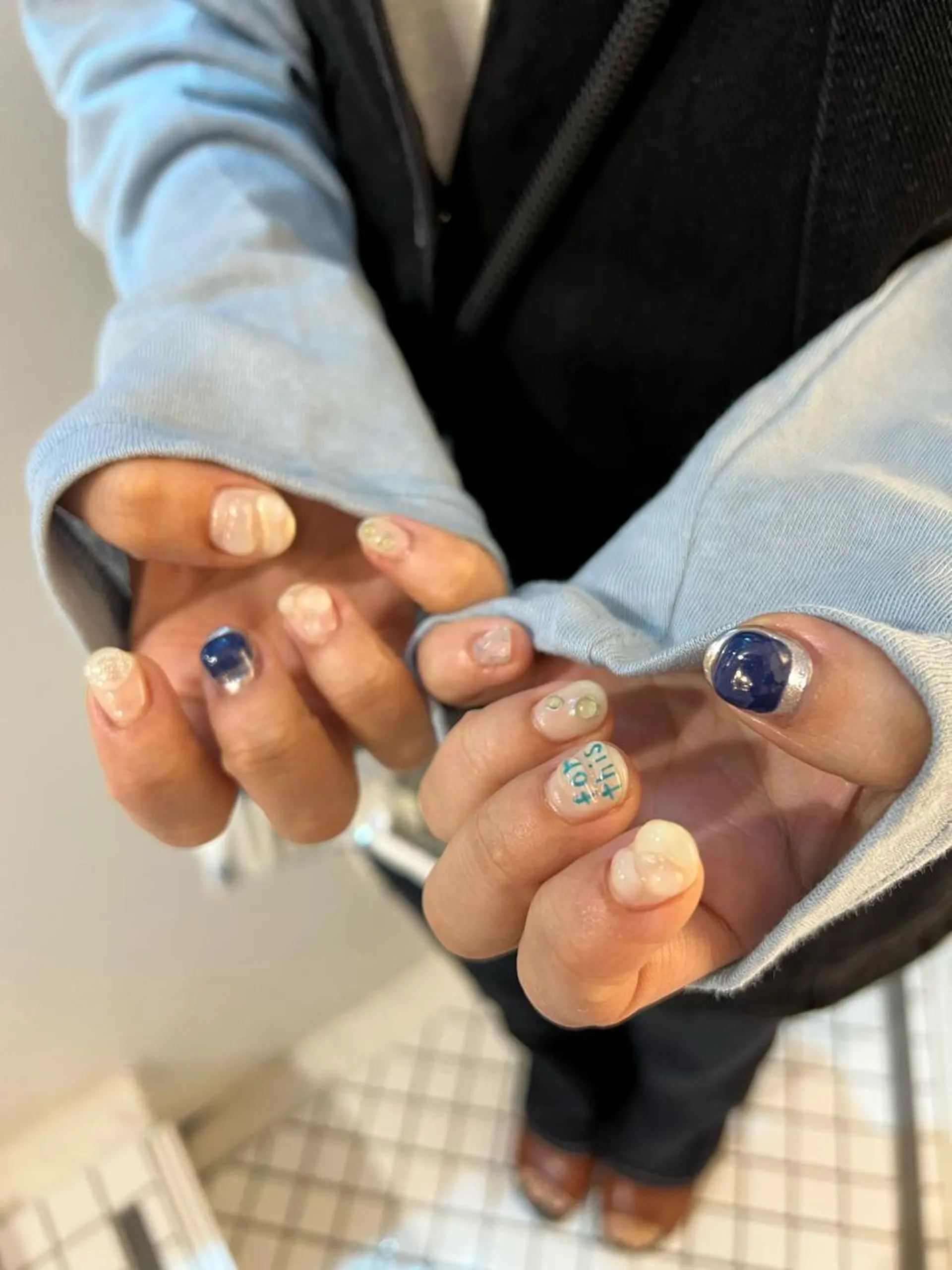 ネイル 【韓国ヘア・ネイル】 HINATA🍒のネイルデザイン