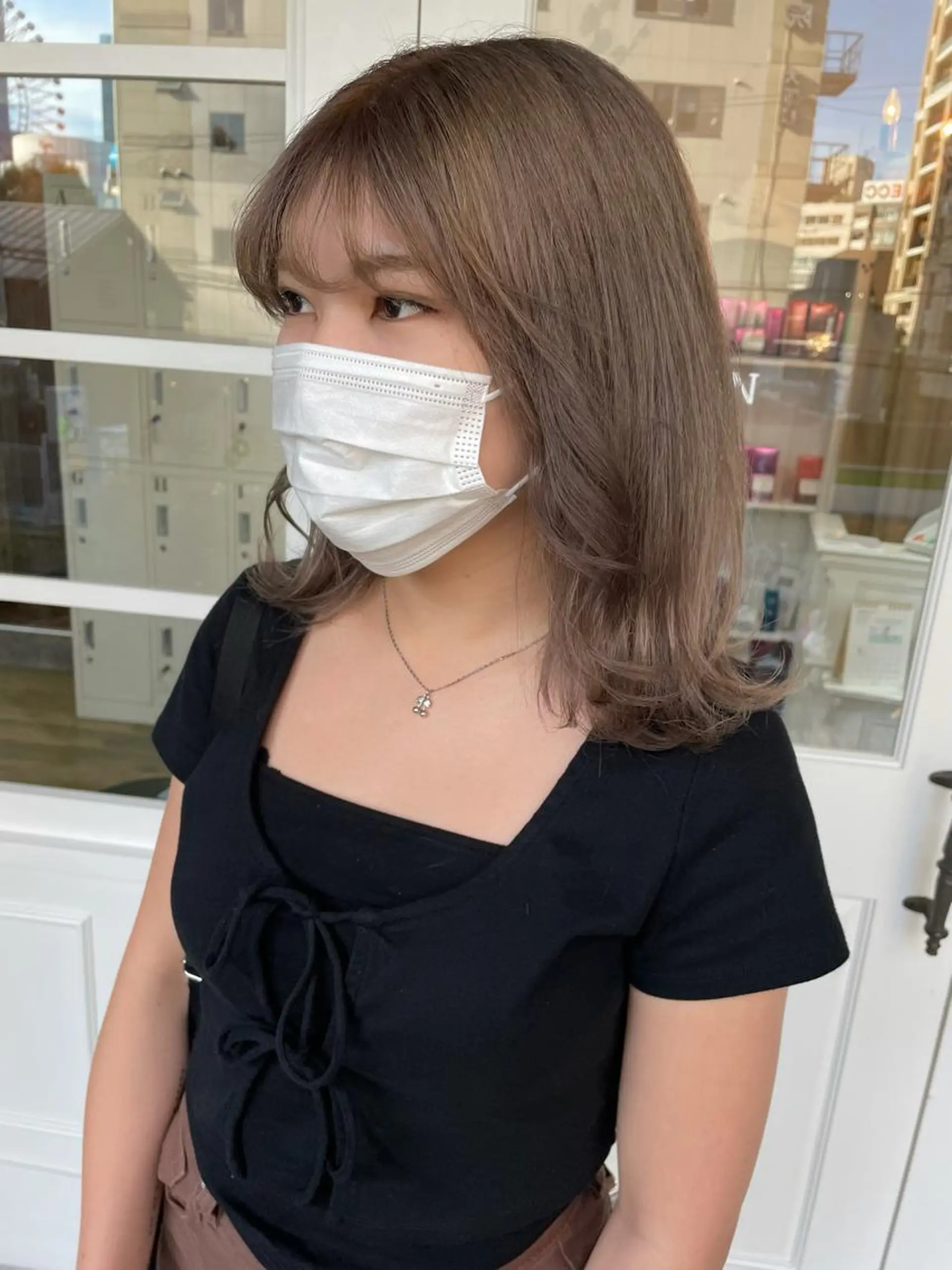 カラー newi梅田🫧韓国 ヘア🫧sakiのヘアスタイル