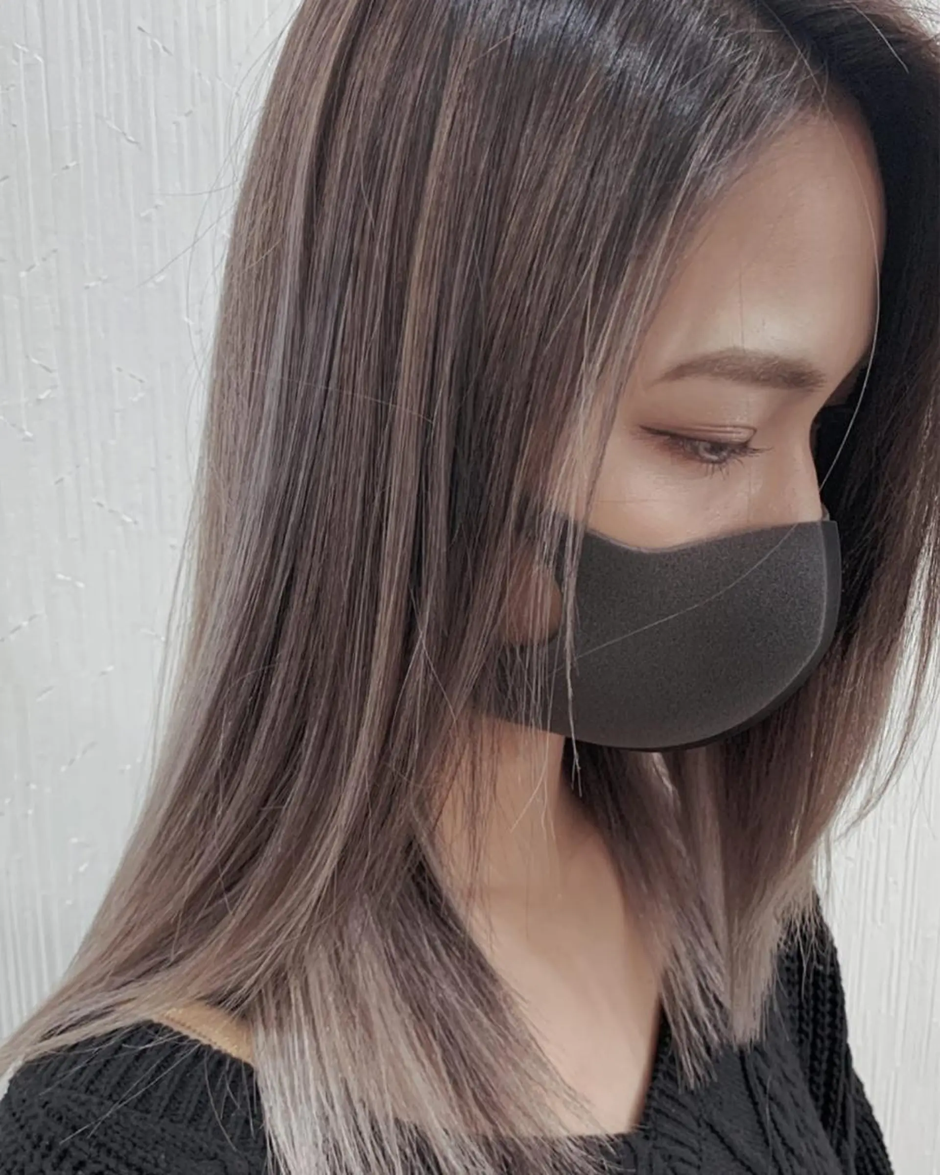 セミロング カラー 🌿nudeカラー/ レイヤー/藤原🌿のヘアスタイル