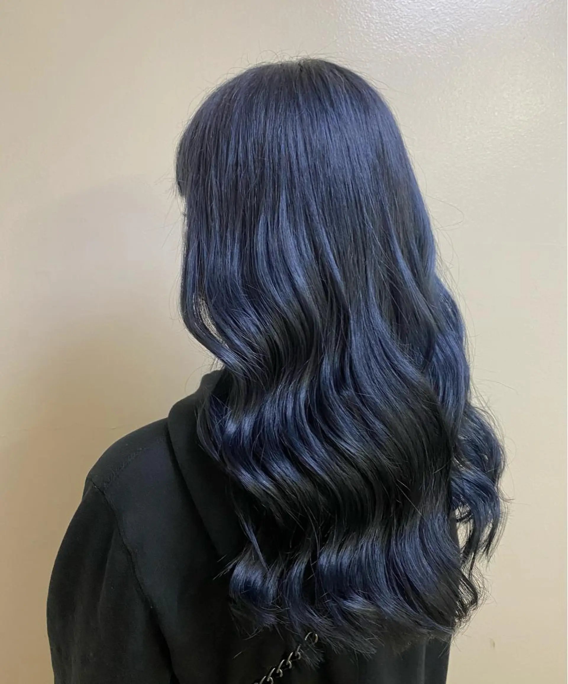 ロング カラー ブルーカラー ネイビーカラー LITA BRANCHE所属・マンツーマンサロン 🤍Tanakaのヘアスタイル