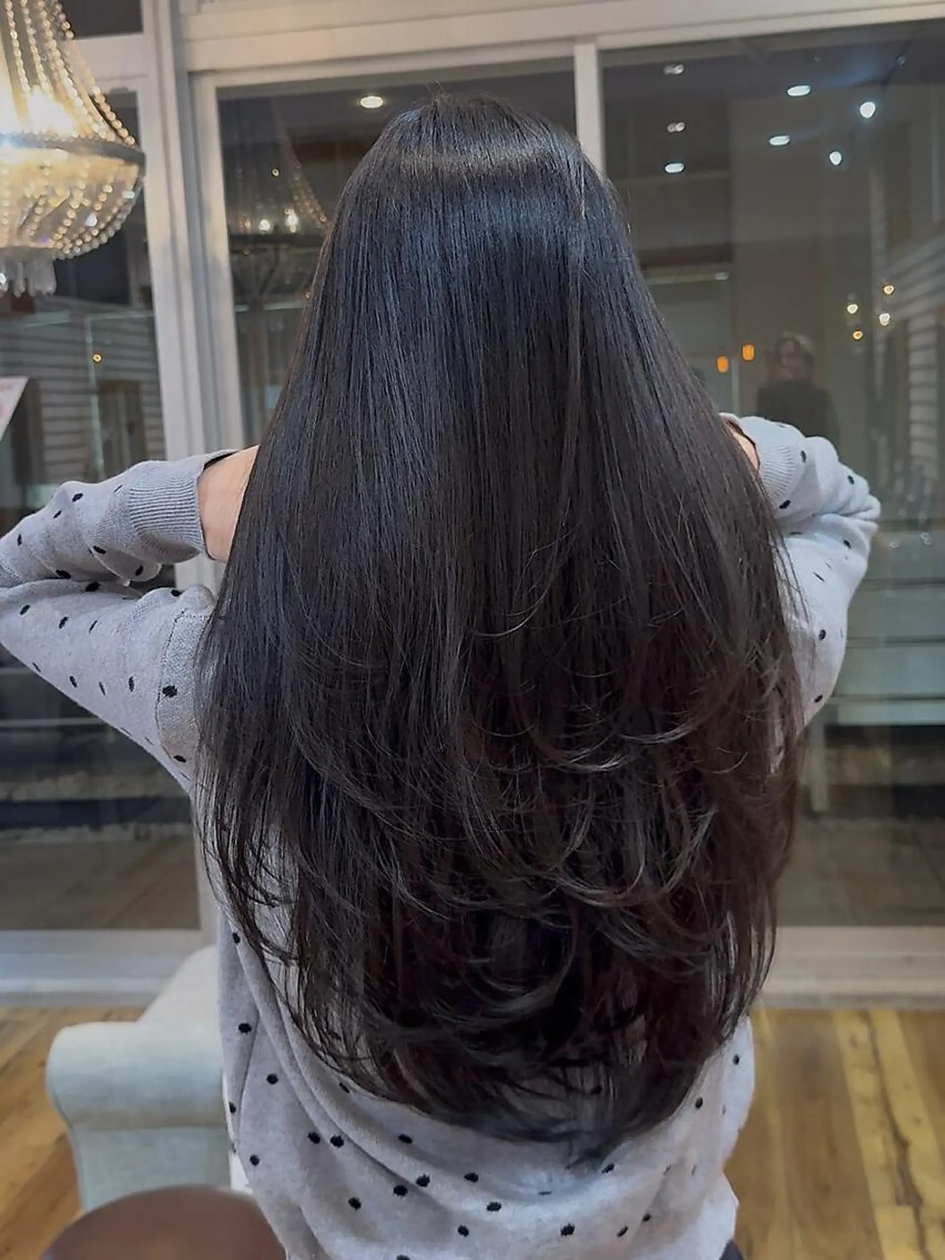 ロング カラー &.TIGRE smartsaronのヘアスタイル