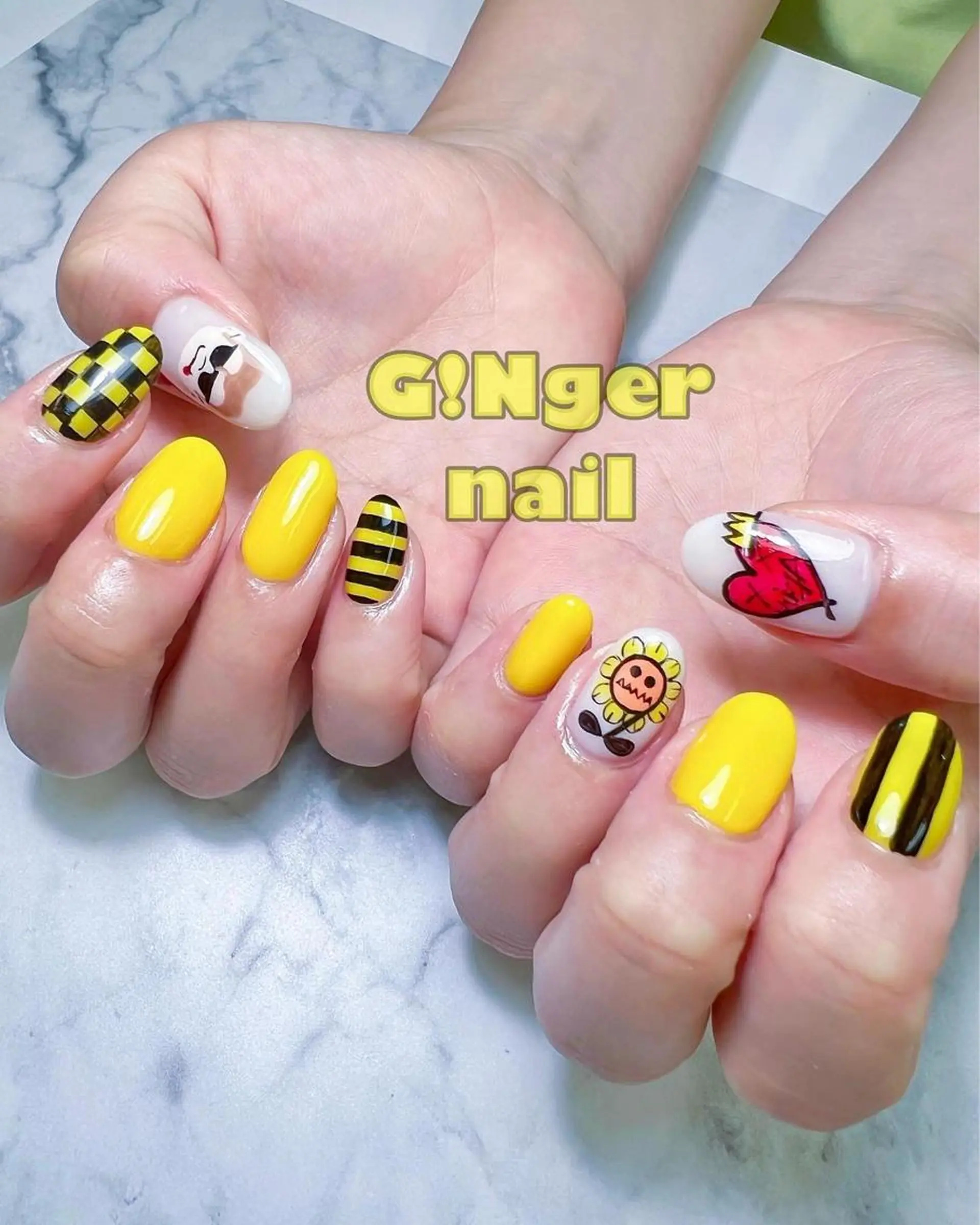 ネイル ハンドネイル ハンドケア GINGER NAIL所属・代々木 GINGERNAILのネイルデザイン