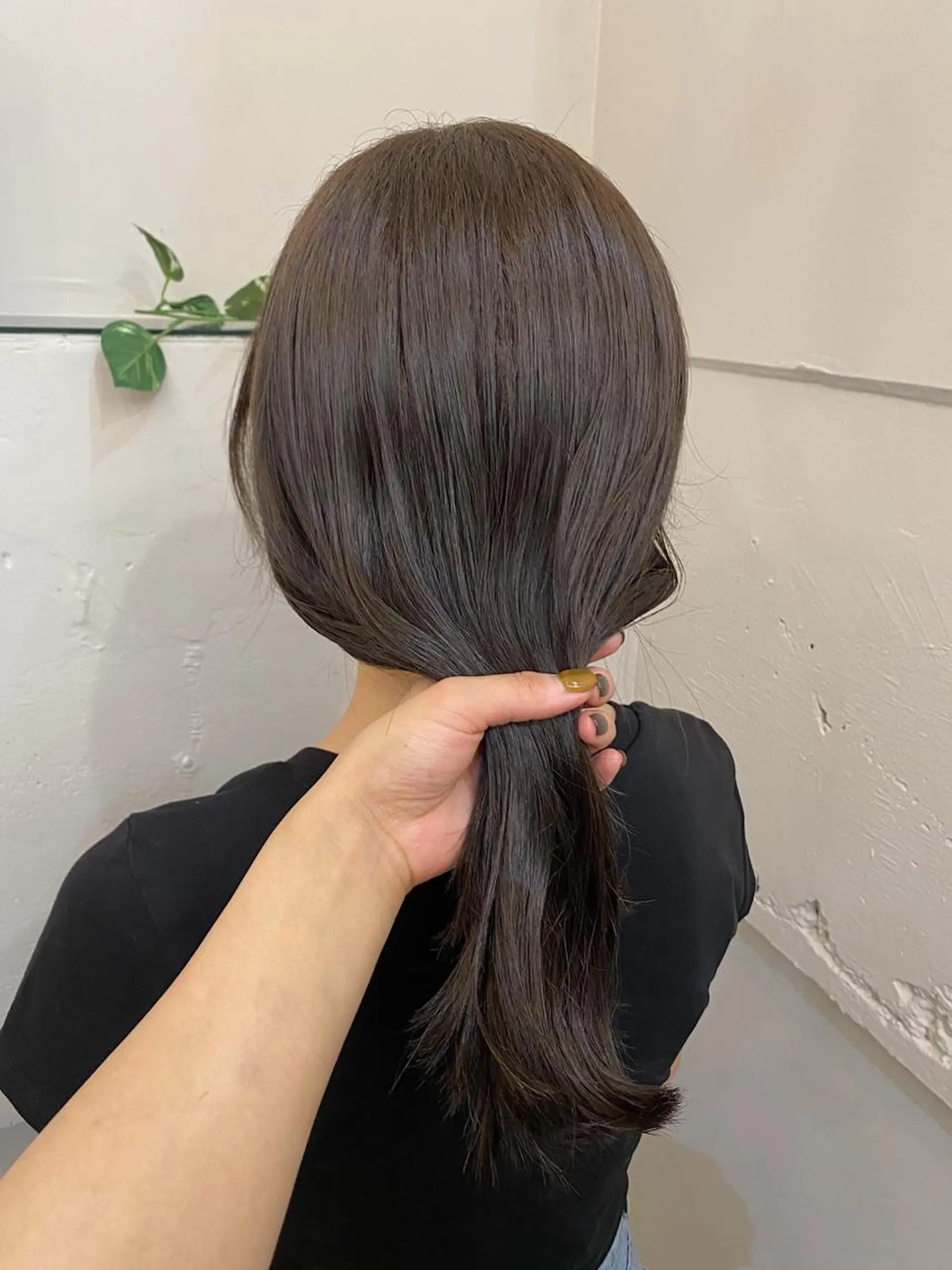 カラー 透明感カラー moeka 表参道のヘアスタイル