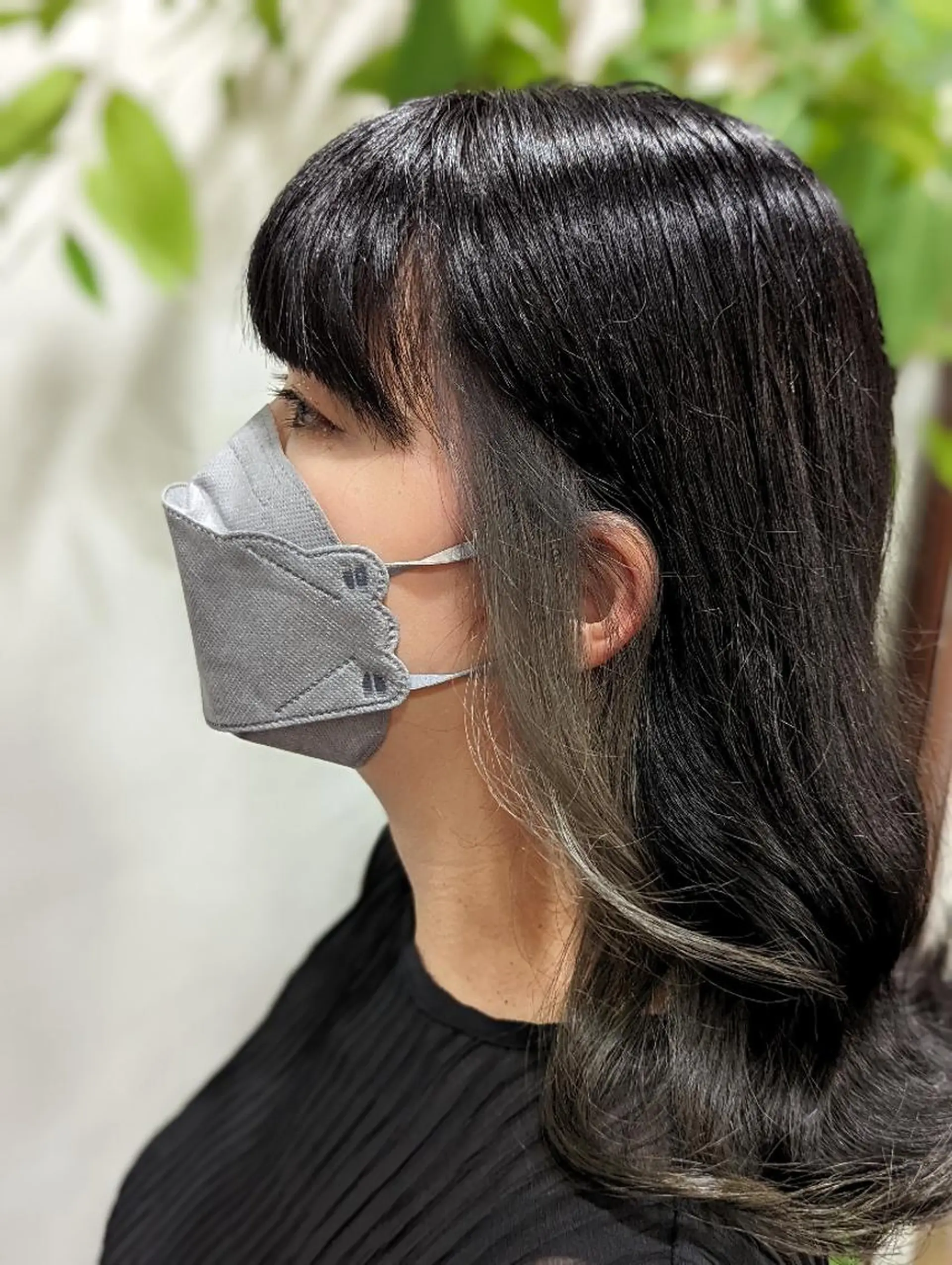 ロング 髪質改善＆白髪ぼかし カラー♡店長みやけ♡のヘアスタイル