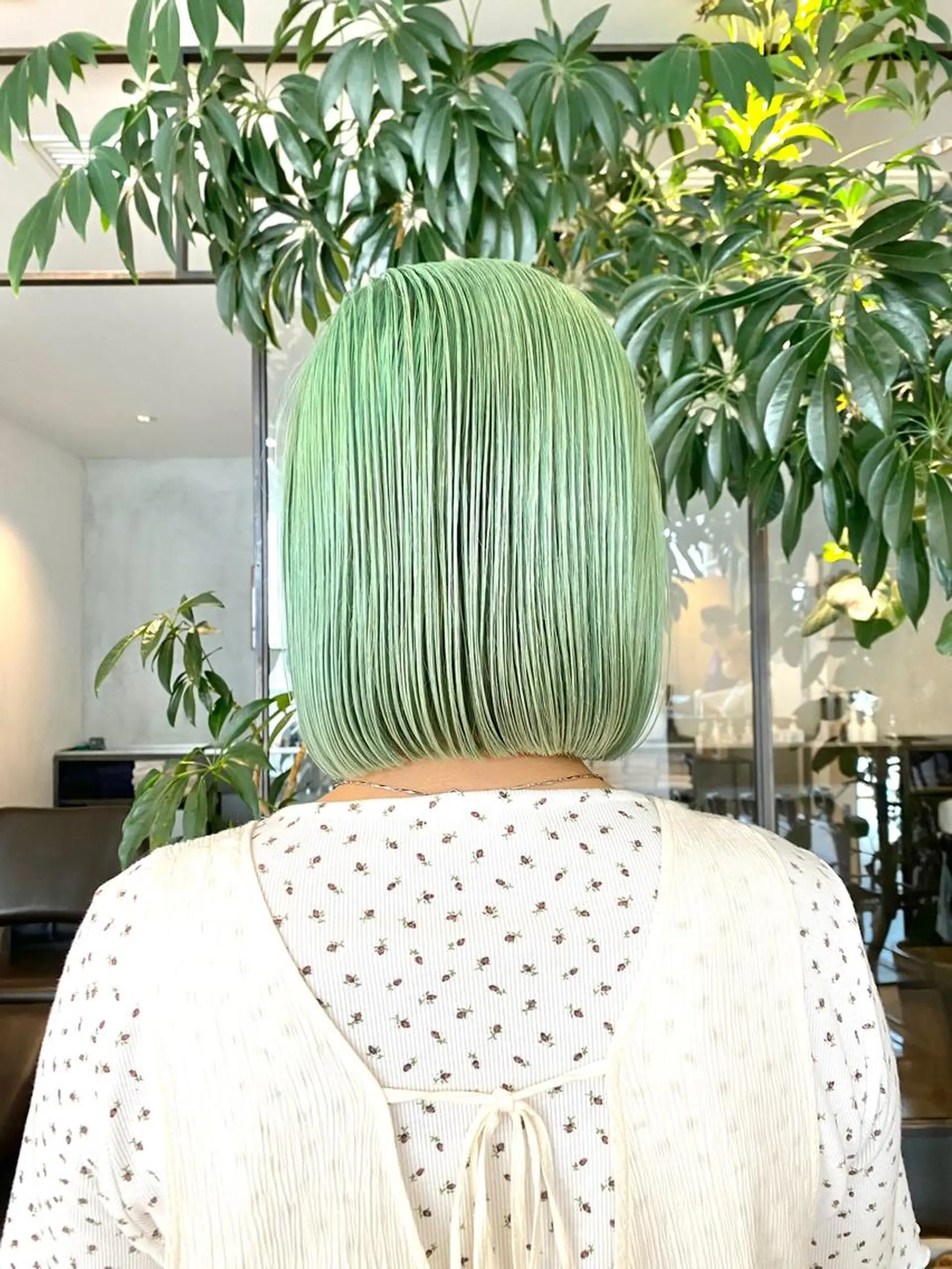 ショート ボブ Hair & make Lamp所属・梅田のブリーチ特化 美容師KAI🥰のヘアスタイル