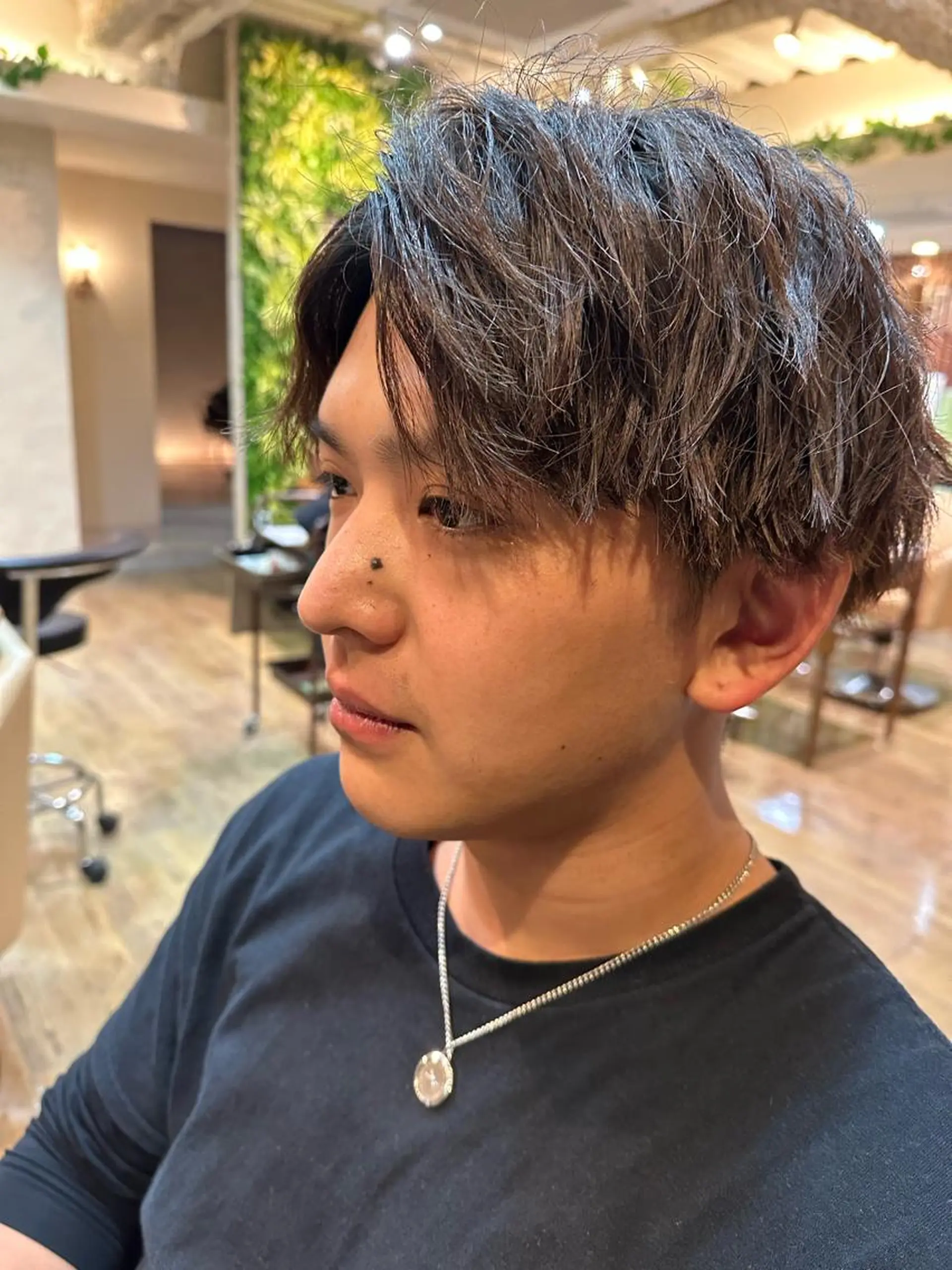 メンズ バグスドゥア所属・中尾 陸のヘアスタイル