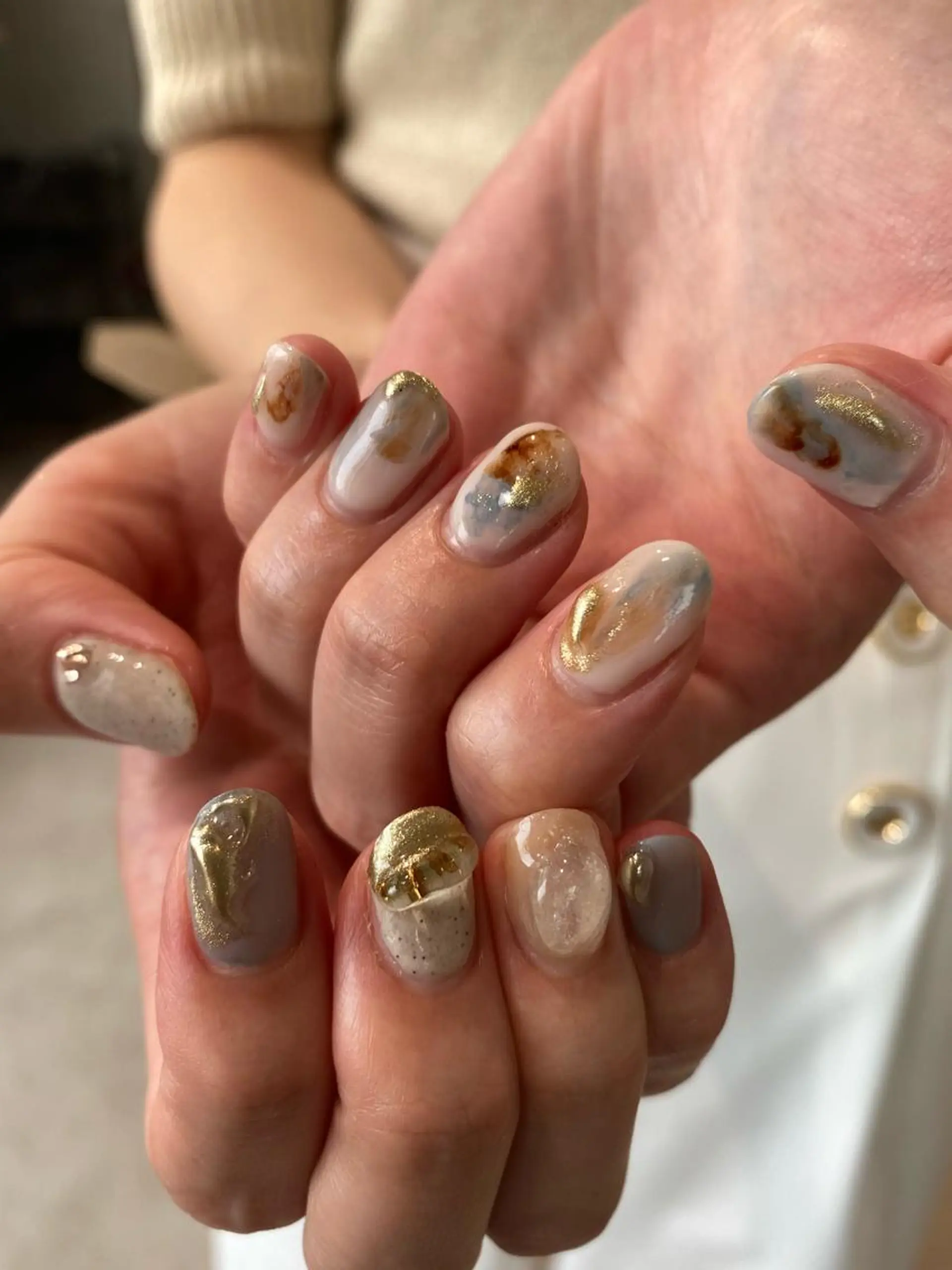 ネイル AO所属・RISAKO 艶髪モテヘア🎀府中のヘアスタイル