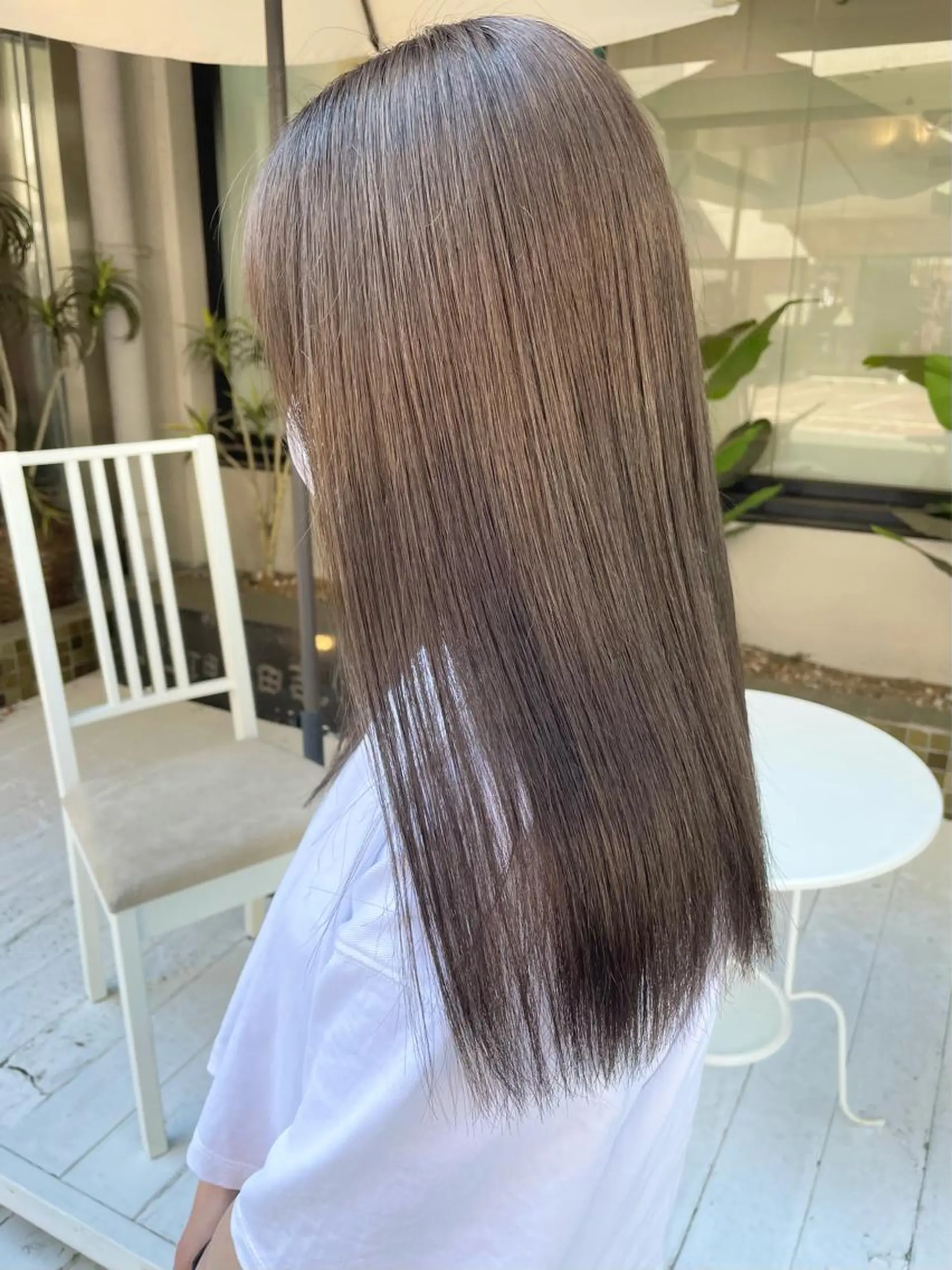 セミロング カラー カット ヘアカラー トリートメント 佐藤 魁人のヘアスタイル