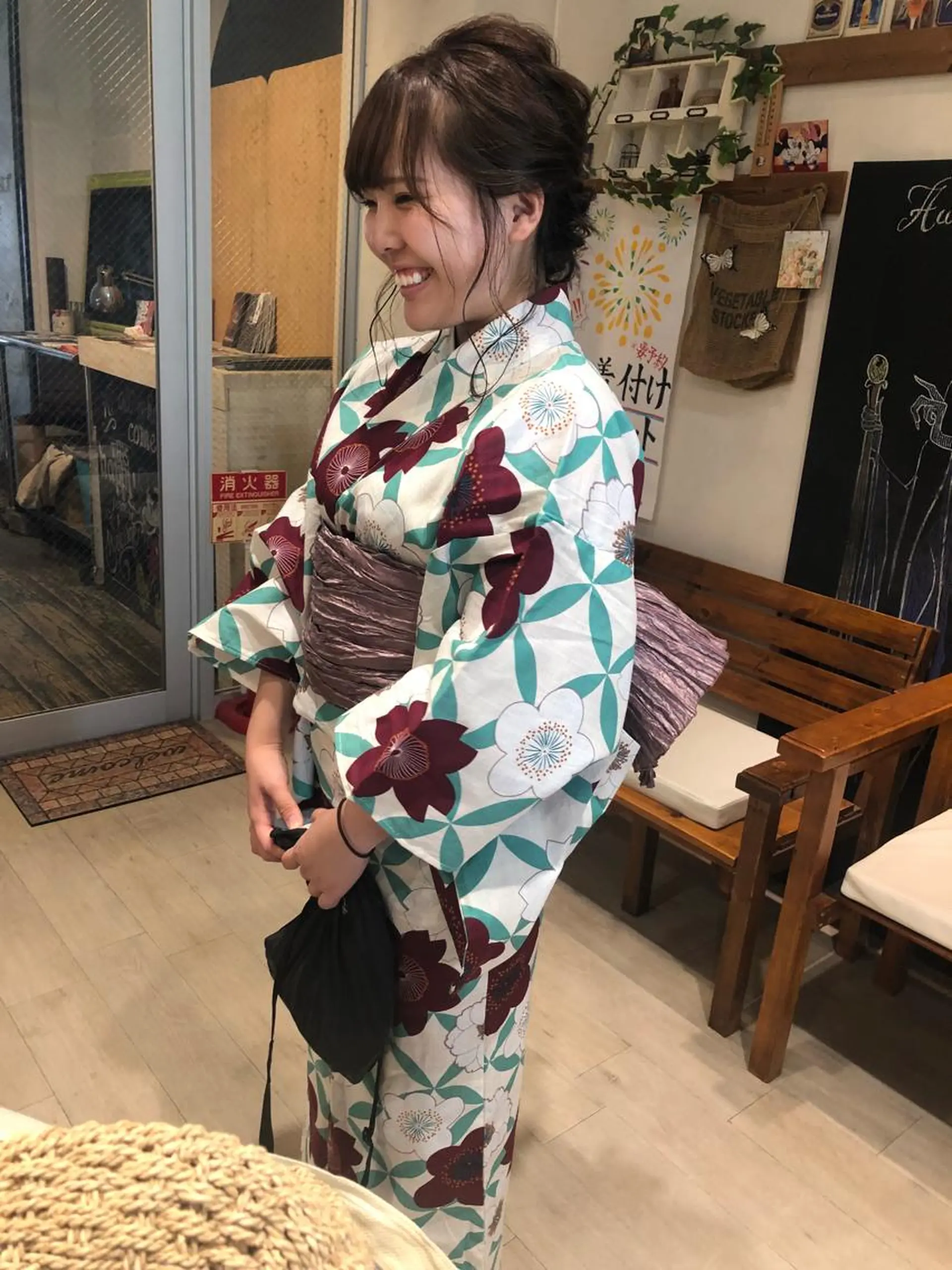 ヘアアレンジ 着付け nakahara madokaのヘアスタイル