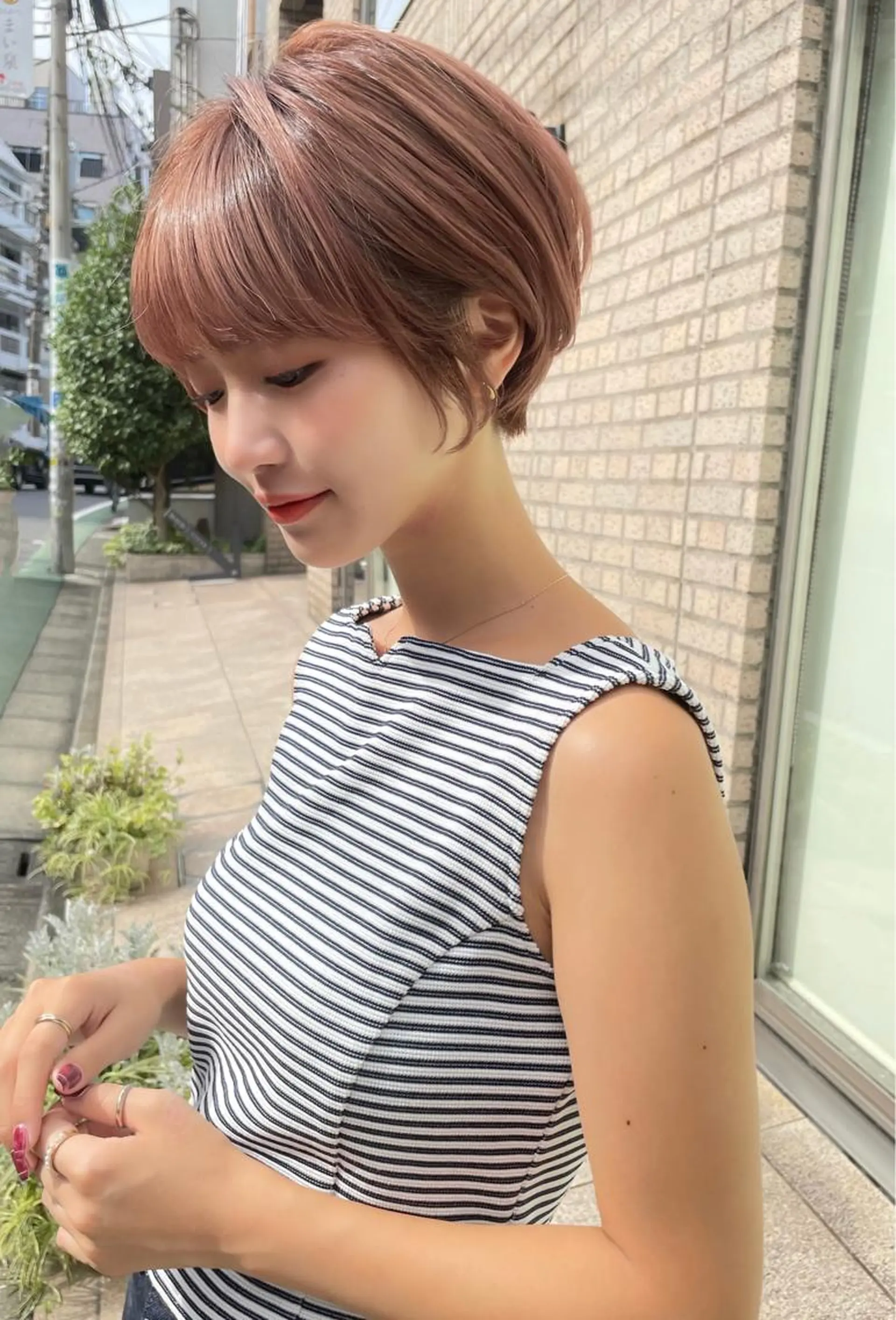 ショート ショートヘア SIGN店長中村 レイヤーカット募集のヘアスタイル