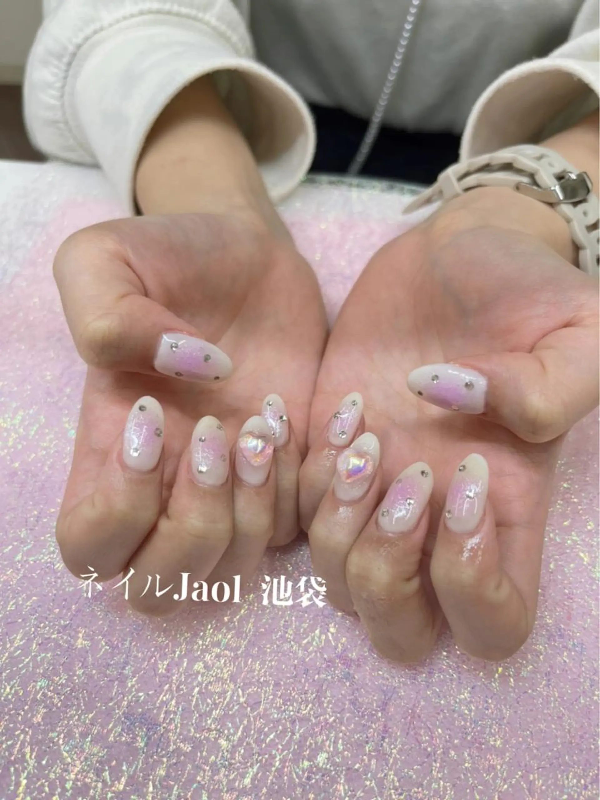 ミディアム nail jaol池袋店所属・ネイルJaol 池袋のネイルデザイン