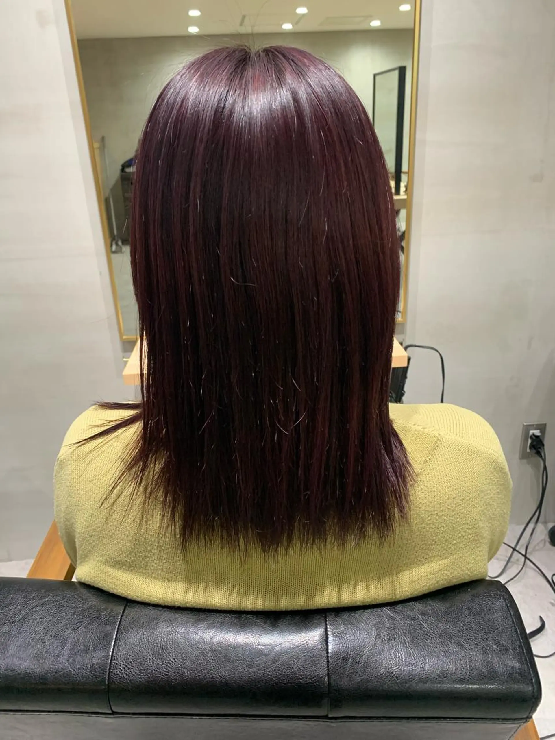 ミディアム カット ヘアカラー トリートメント ACT仙台店所属・lena🎀 透明感カラー/韓国風のヘアスタイル