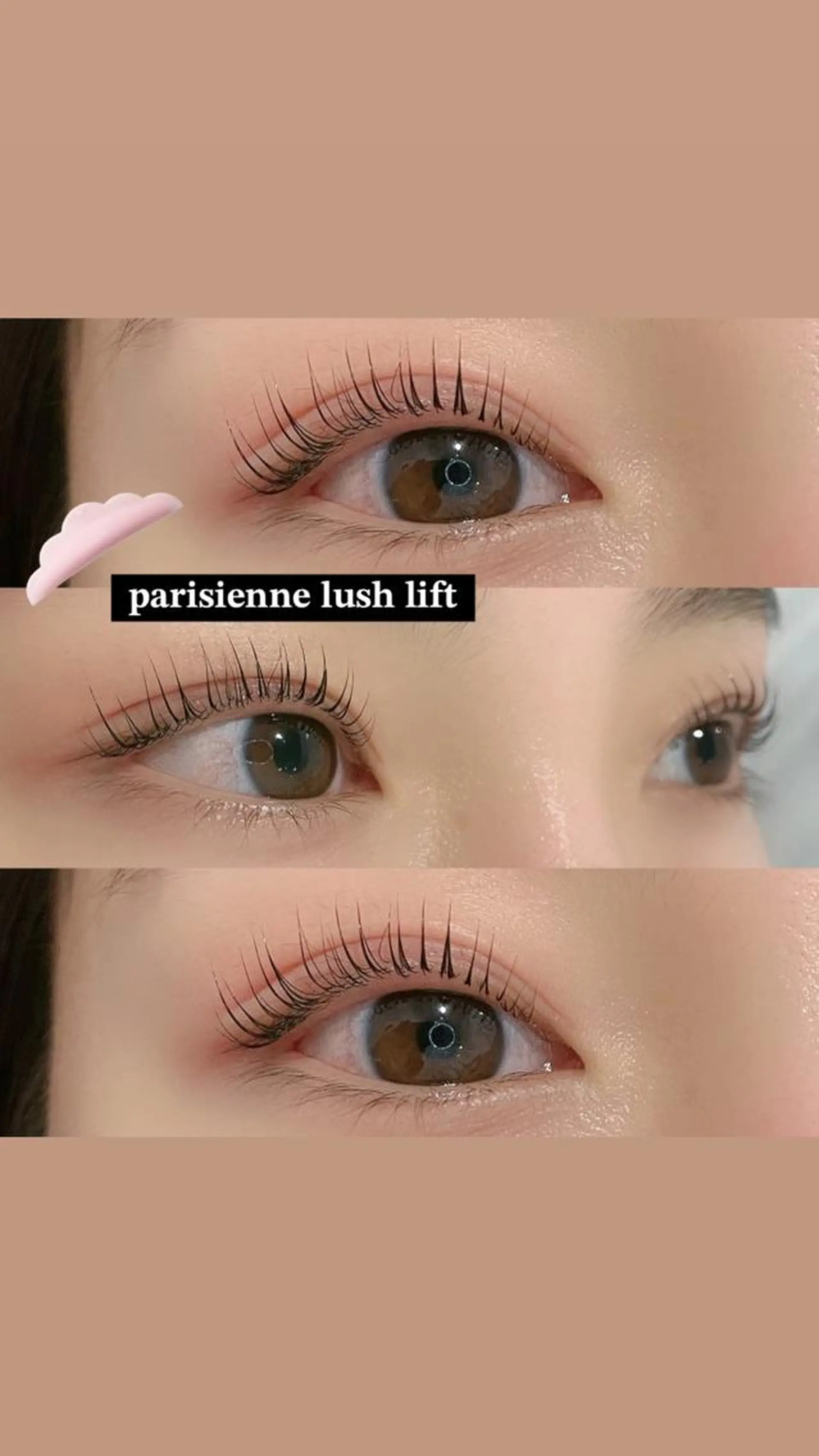 マツエク・マツパ パリジェンヌラッシュリフト まつげパーマ miiia lash所属・miiia lashのマツエク・マツパデザイン