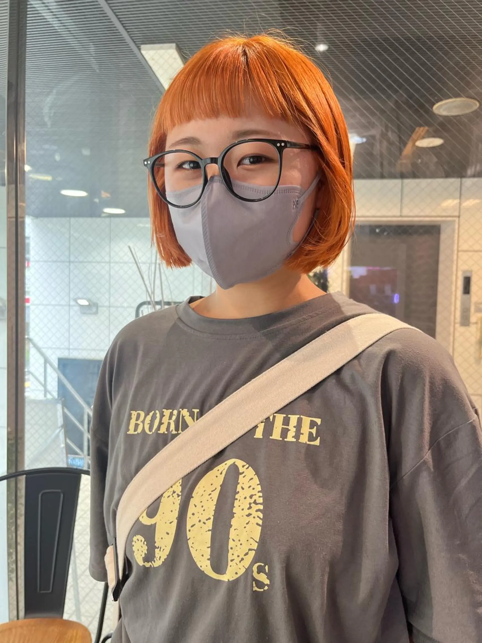 ショート カラー ブリーチ ケアブリーチ ダブルカラー イヤリングカラー ハイトーンカラー 💖デザインカラー/ タダ ハナカ💖のヘアスタイル