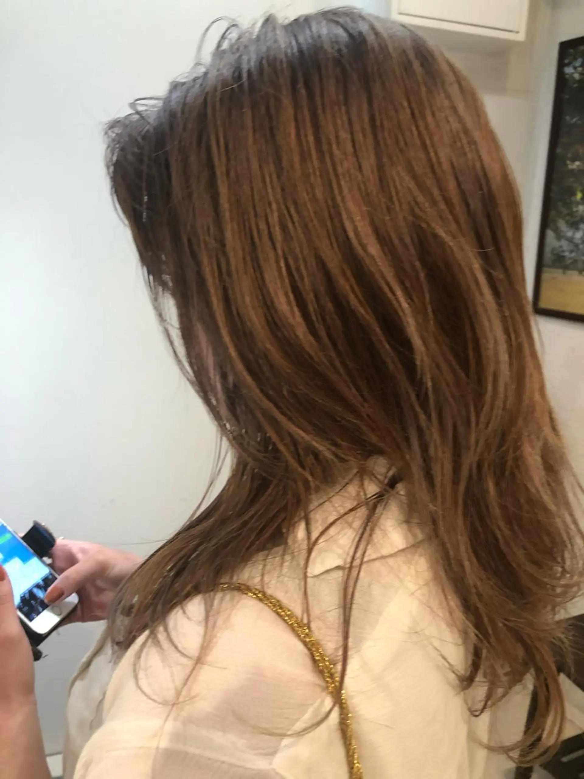 ロング カラー SALOWIN下北沢所属・hazuki 🌝のヘアスタイル