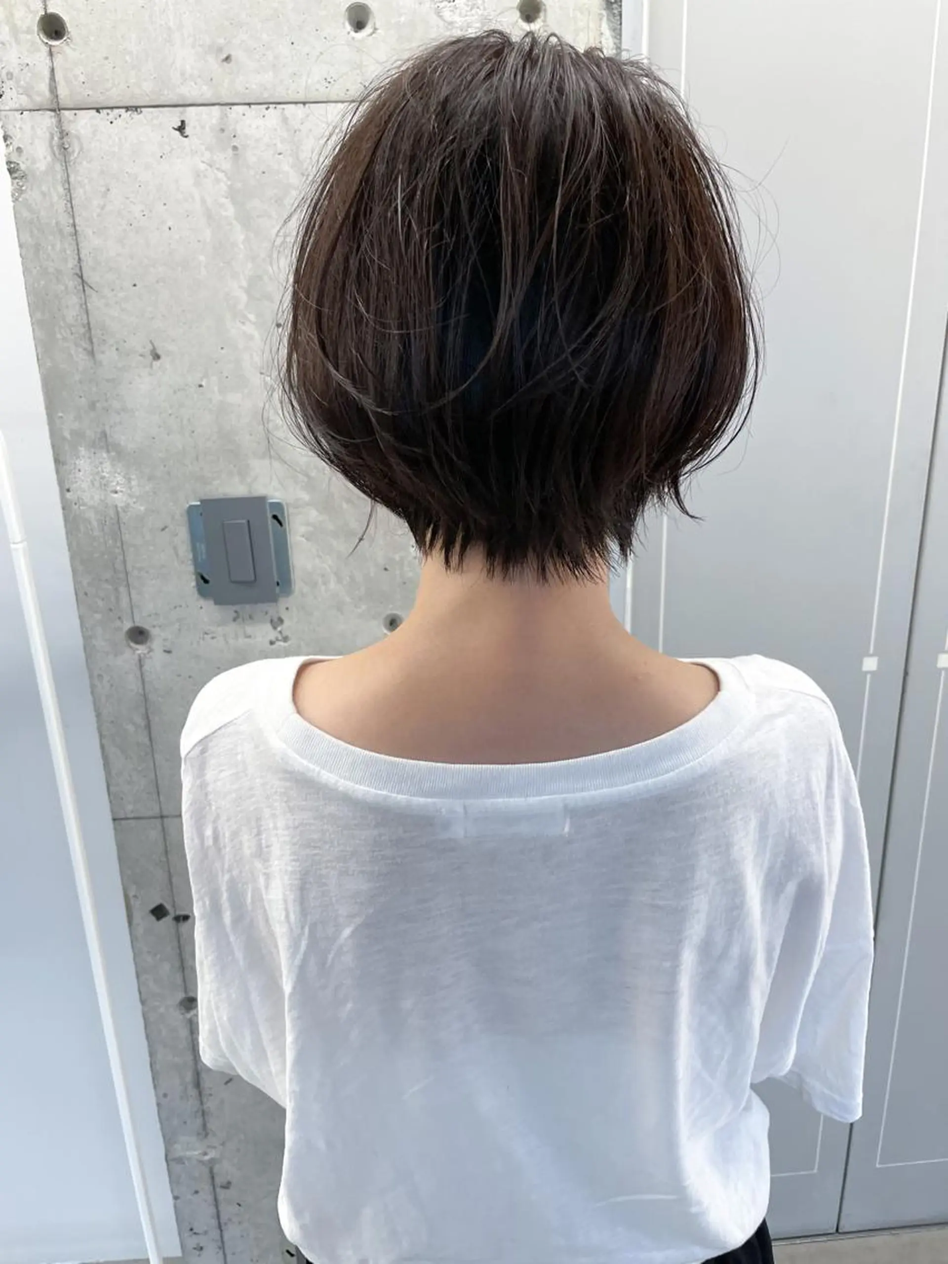ショート ショートヘア mua 鳳のヘアスタイル