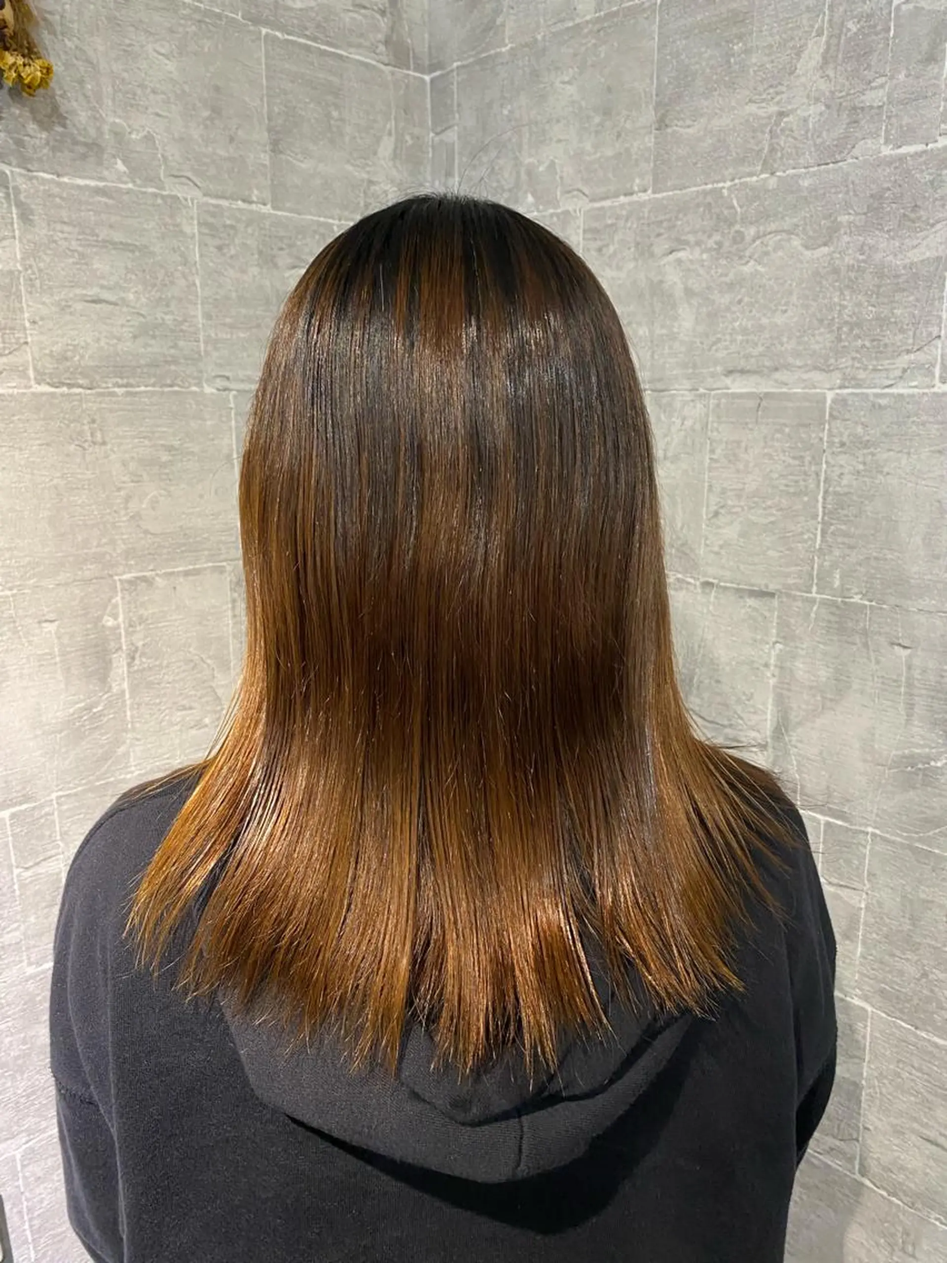 ミディアム カラー パーマ 縮毛矯正 DAB.HAIRworks所属・神山 陽菜のヘアスタイル