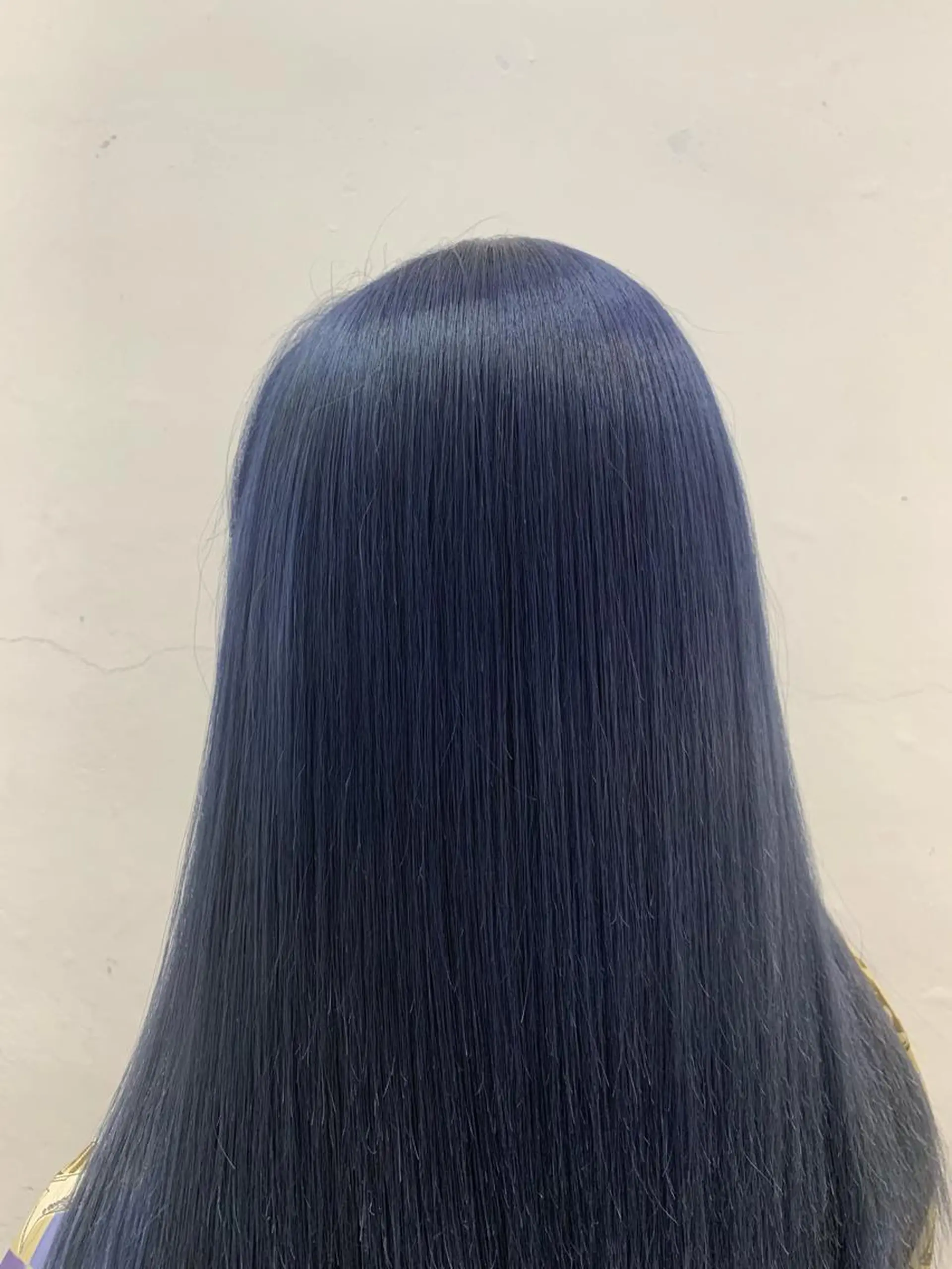 セミロング カラー ヘアアレンジ ブリーチ ブルーカラー ケアブリーチ グラデーションカラー ヘアカラー トリートメント THE./ブリーチ 透感カラー/髪質改善のヘアスタイル