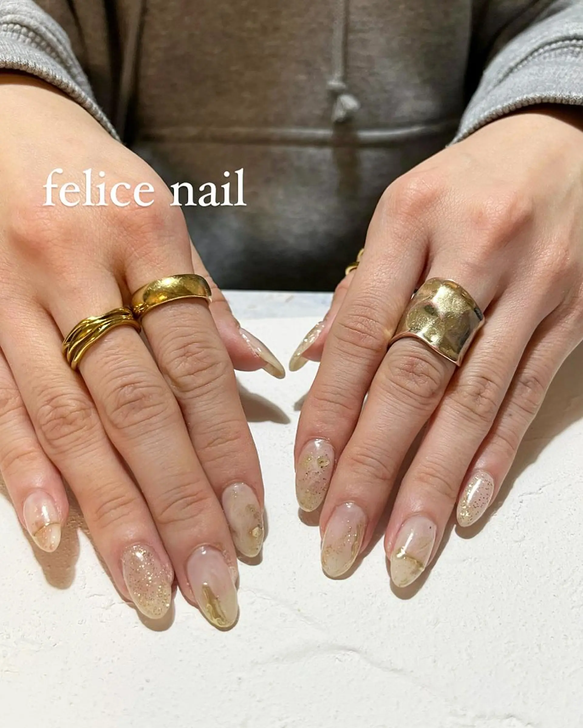 ネイル ニュアンスネイル felice nailのネイルデザイン