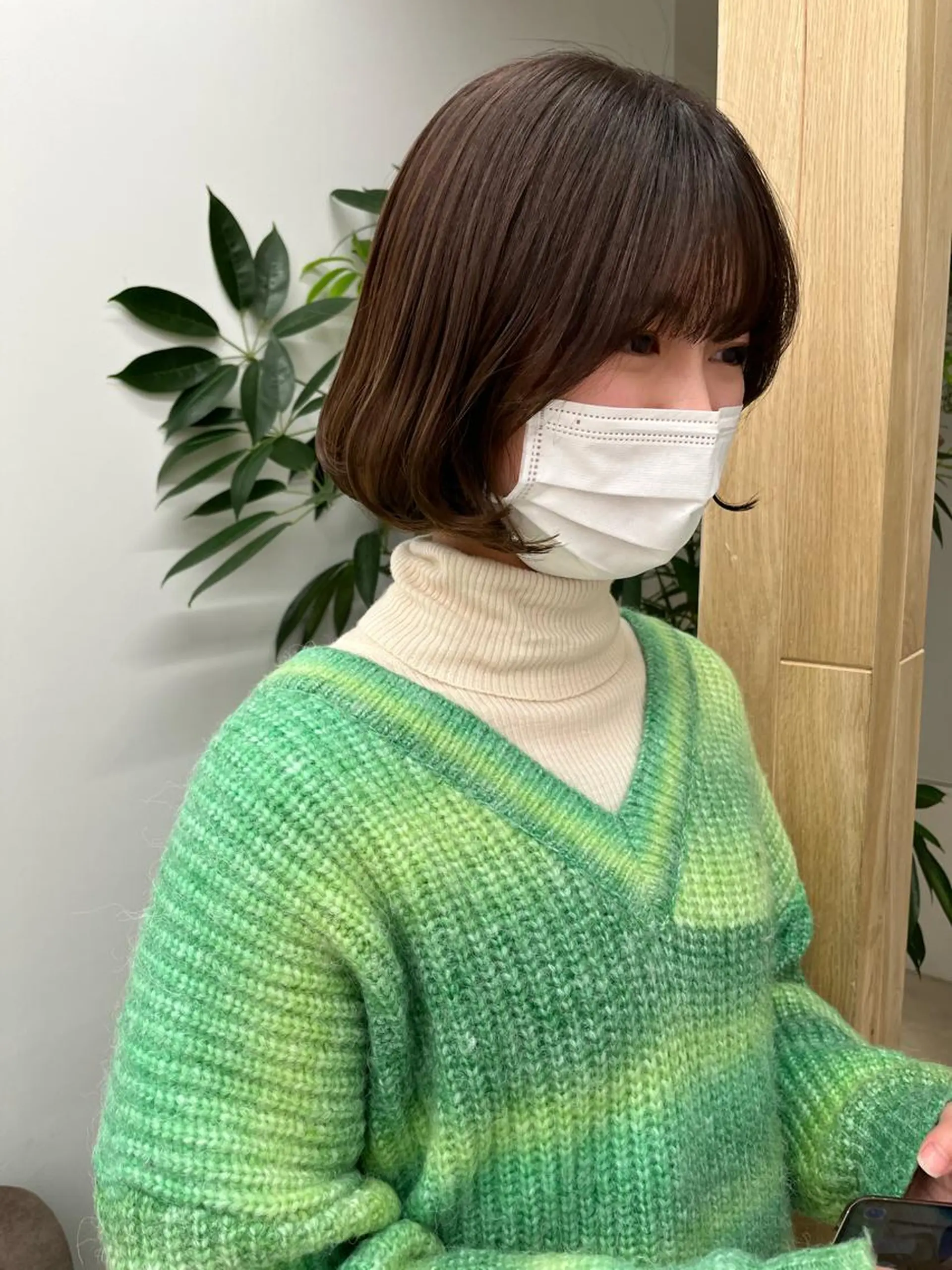 ショート ボブ 韓国風ヘア お洒落パーマ/ボブ ❄️Tomoka❄️のヘアスタイル