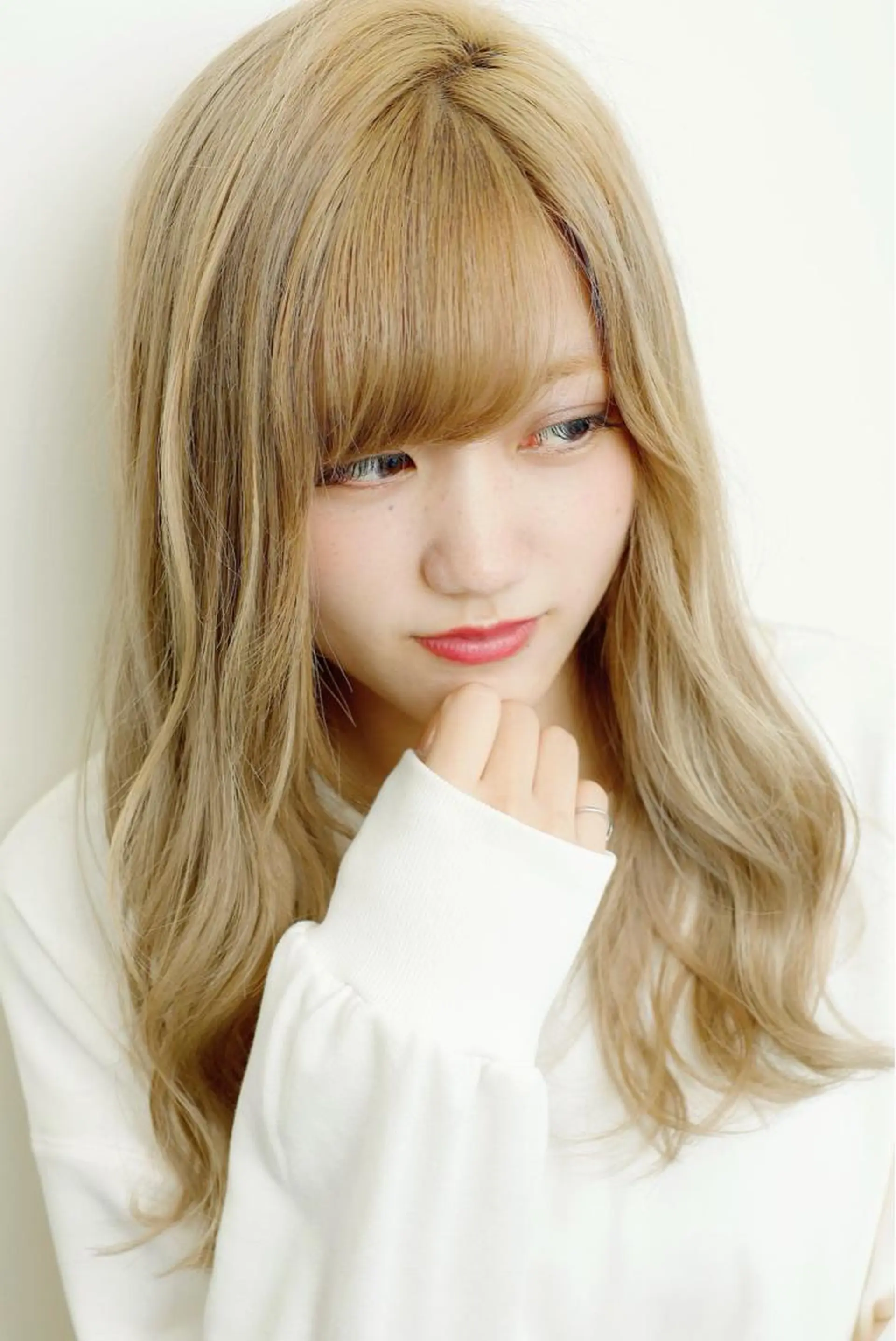 カラー ブロンド 外国人風カラー 千葉 大聖のヘアスタイル