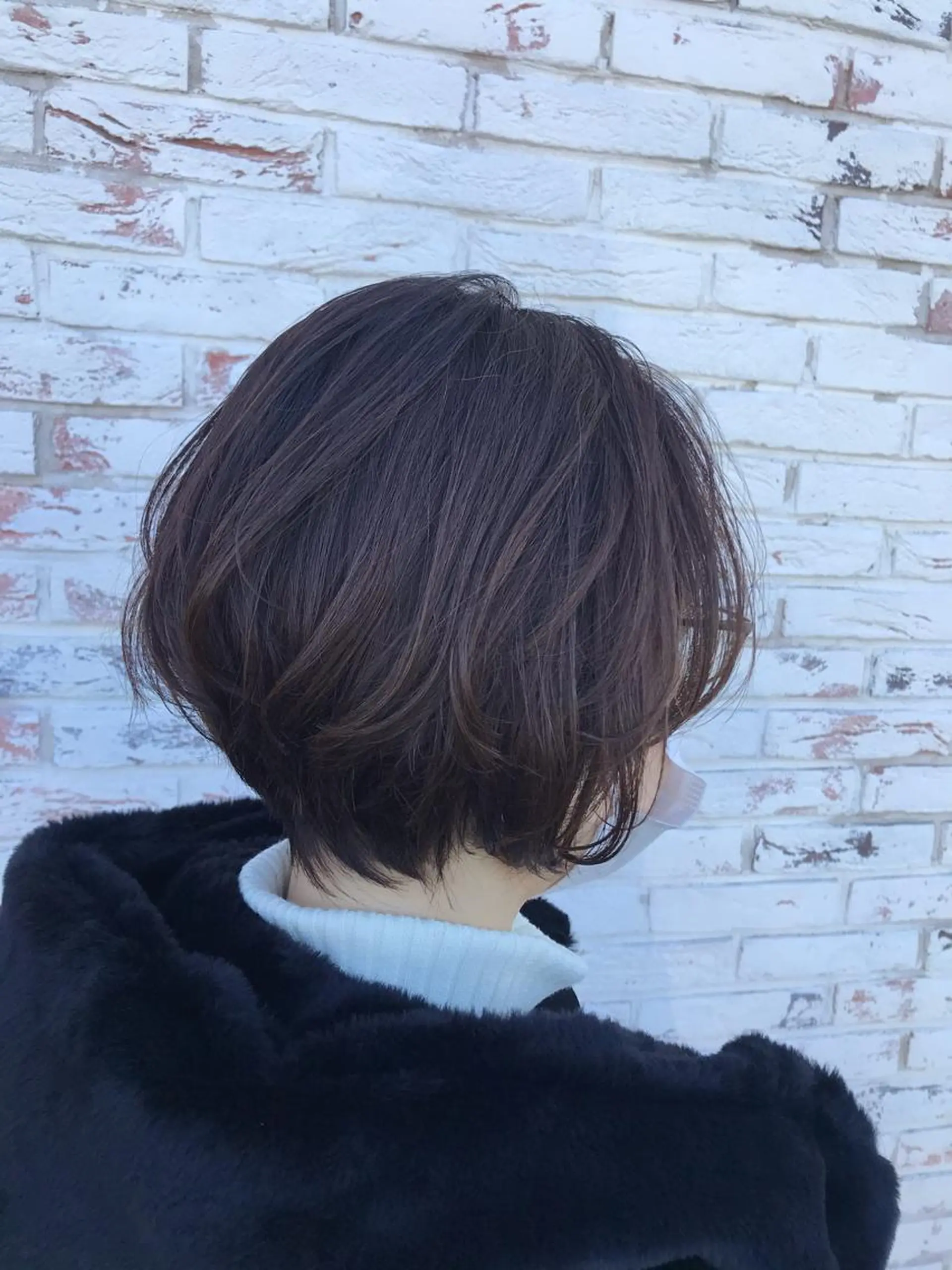 ショート カラー ショートボブ ボブ ショートヘア カット ヘアカラー [髪質改善] 北生駒 店長/古居聖理のヘアスタイル