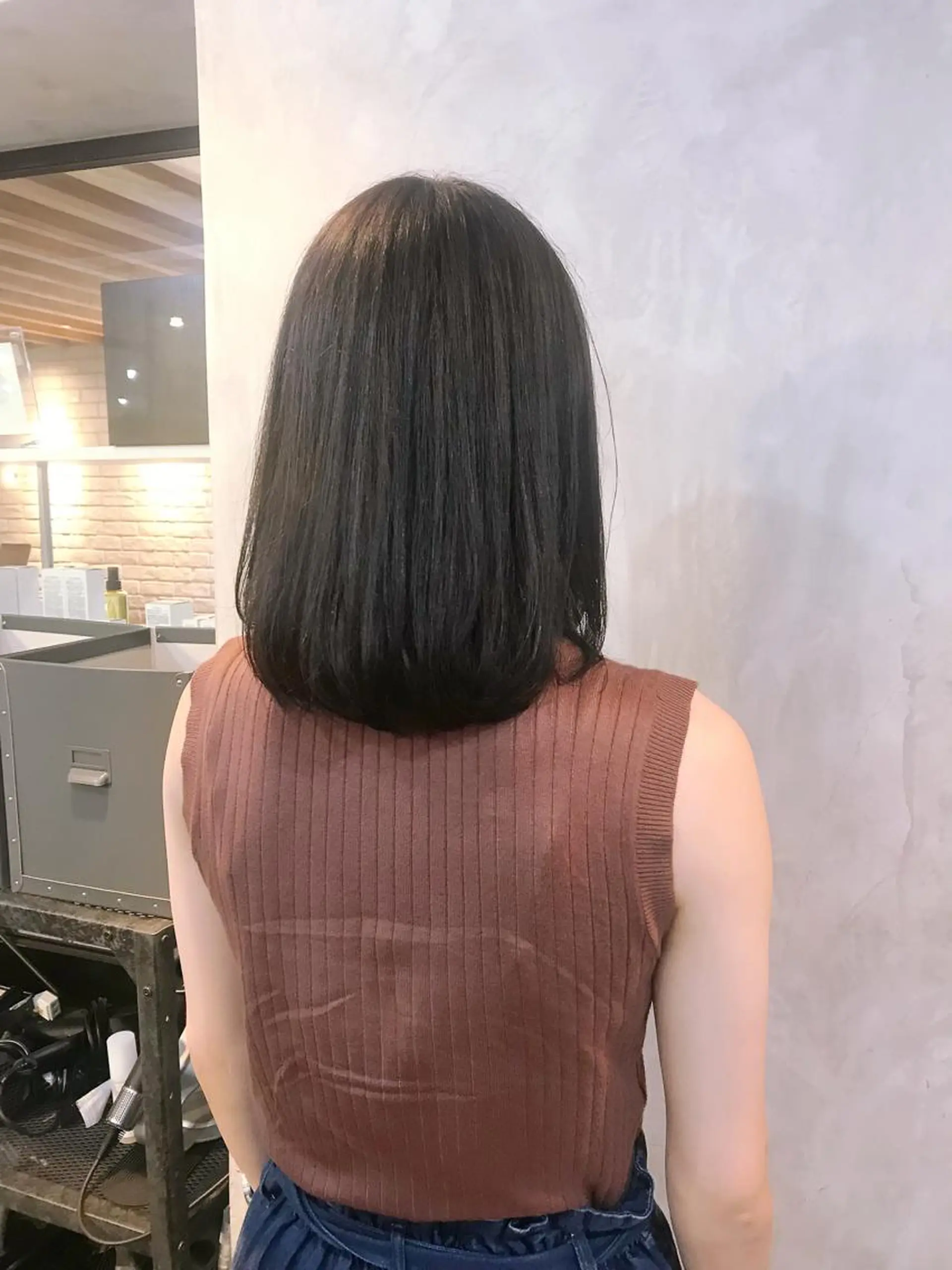 ミディアム カラー ヘアアレンジ stylist/蛯谷 珠里のヘアスタイル