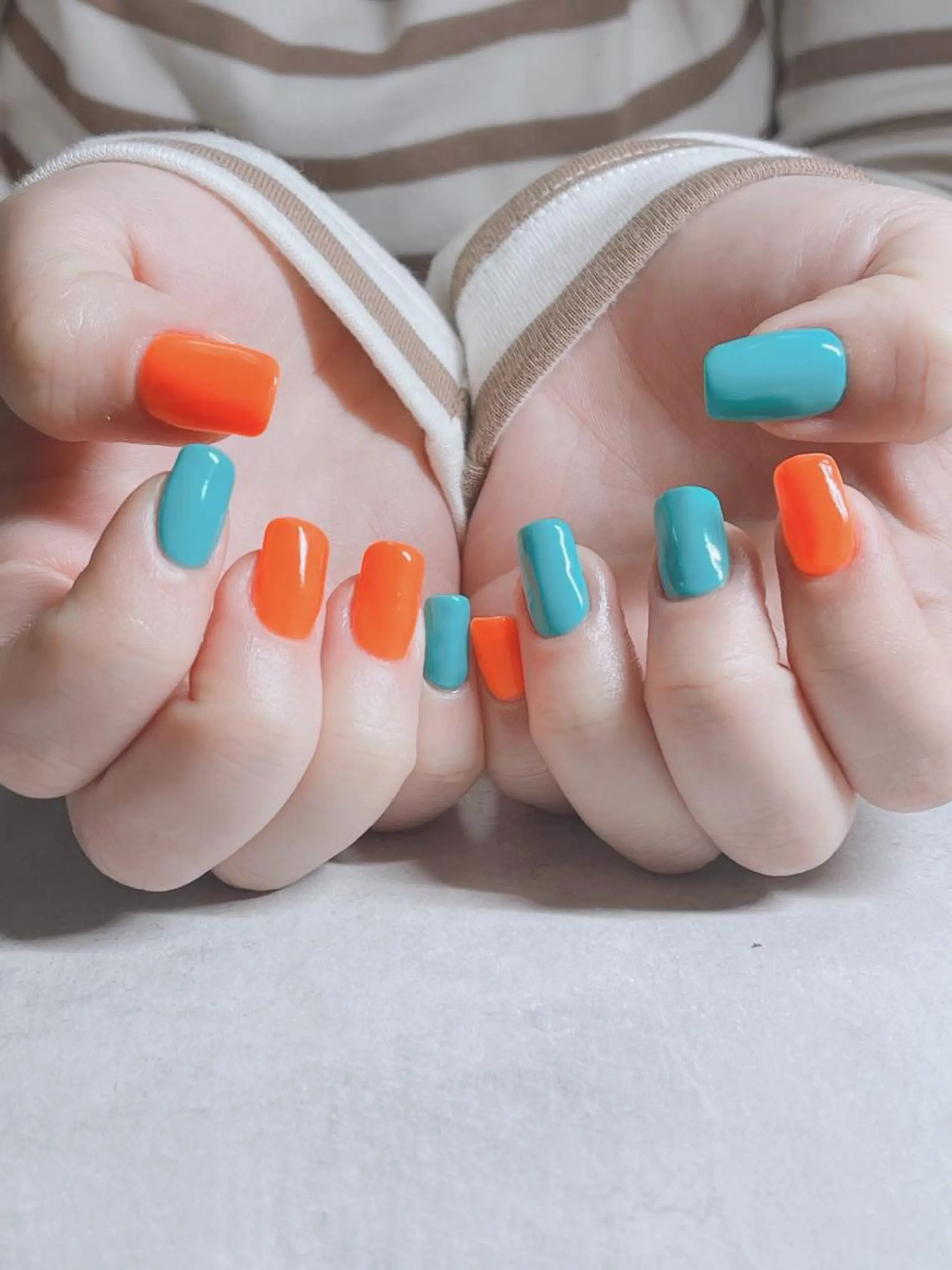 ネイル ワンカラーネイル ate eyelash 和泉府中店【まつげパーマ/ラッシ ユリフト/LED/東感バインド/眉毛】所属・もり まゆみのマツエク・マツパデザイン