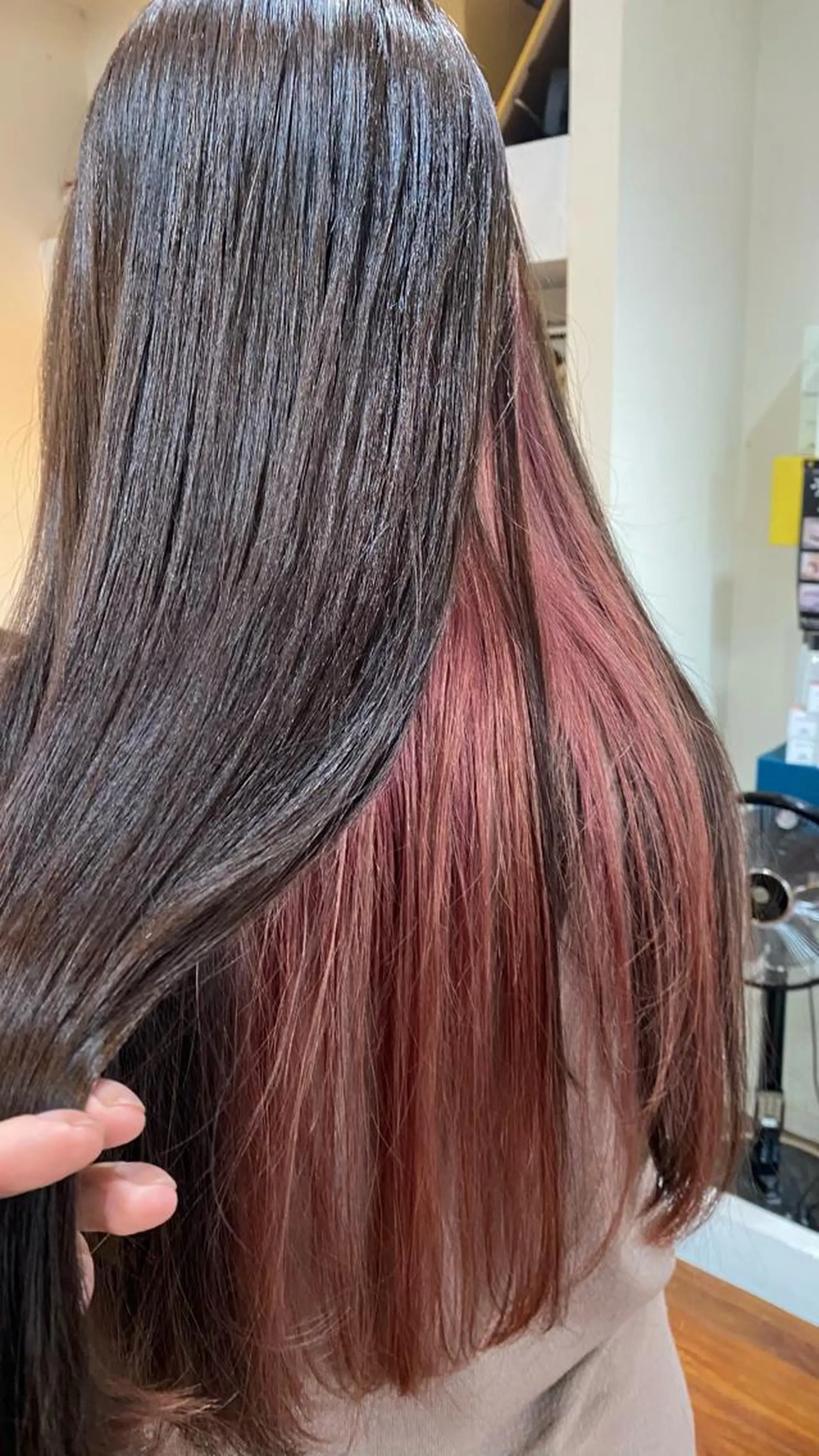 ロング カラー 低ダメージカラー/ 髪質改善/粟田翔太のヘアスタイル