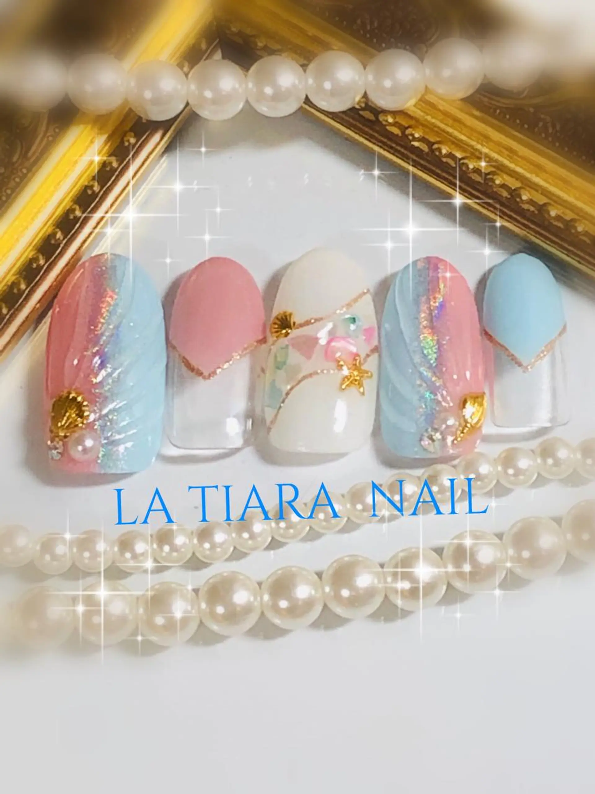 ネイル ハンドネイル Blue  bird  nail所属・Blue bird  nailのネイルデザイン