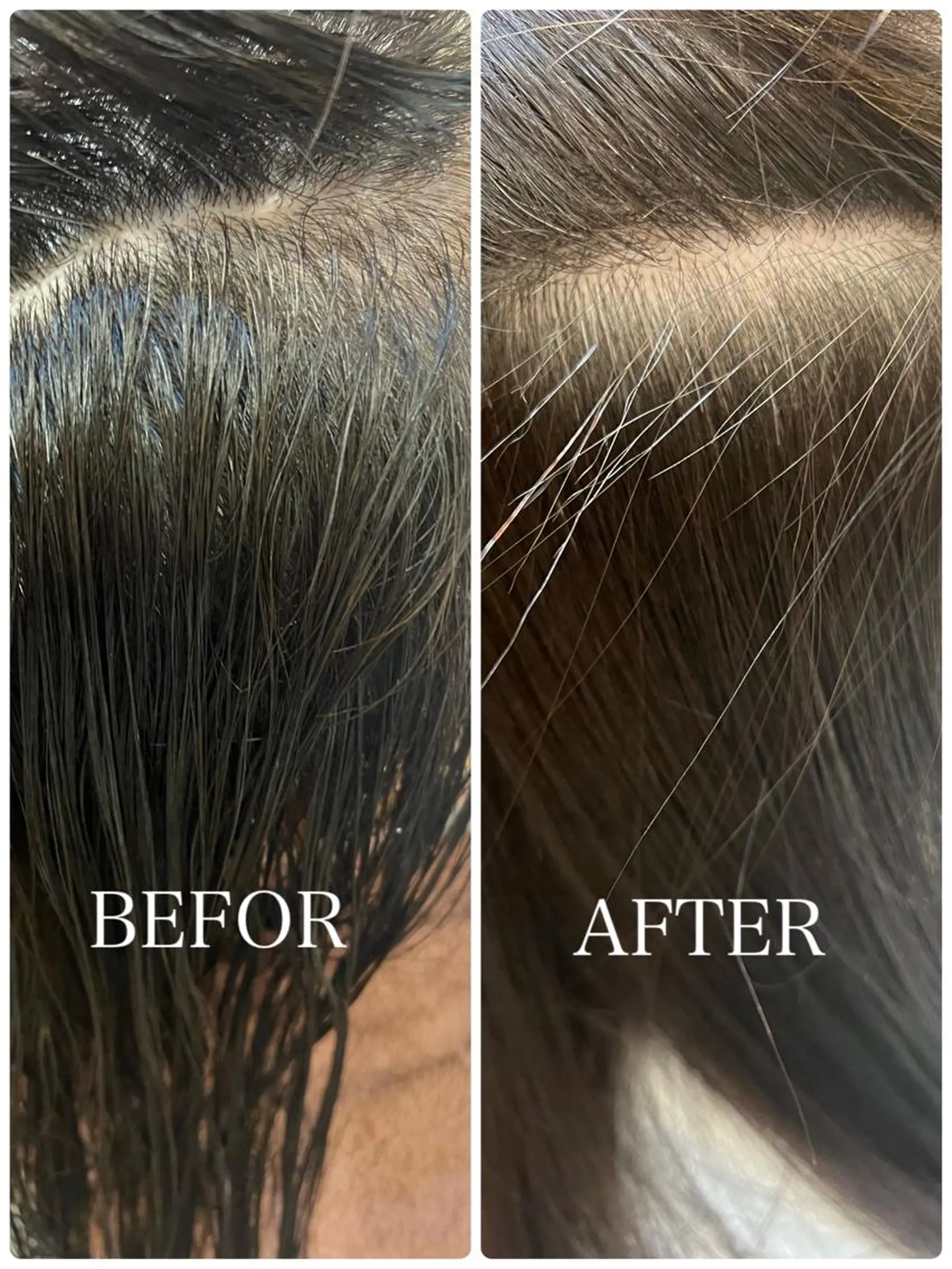 ロング 村中 逸紀のヘアスタイル