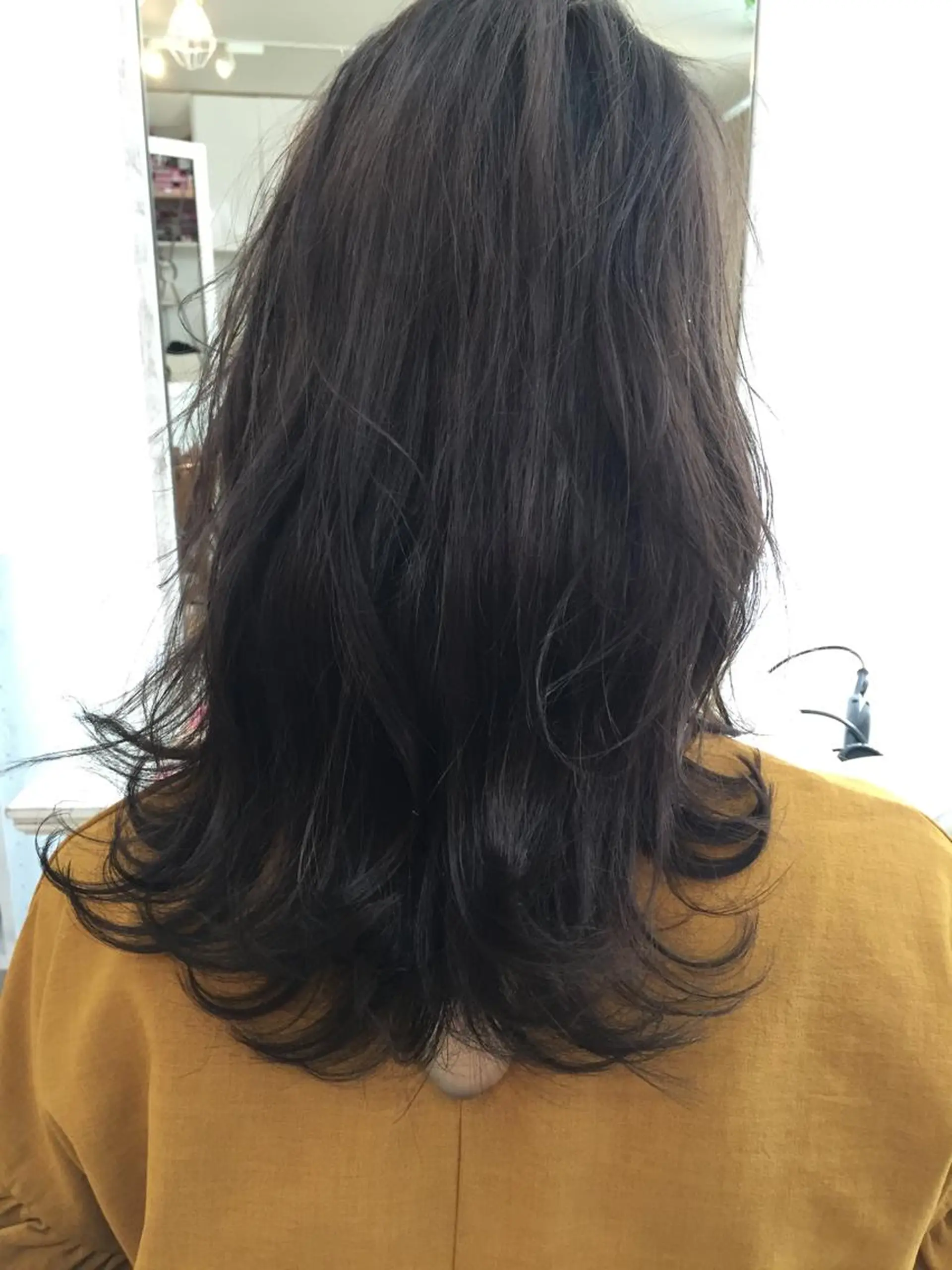 ショート ミディアム セミロング ロング カラー ダークグレー ダークグレージュ グレージュ 【代表】田川 祐也のヘアスタイル