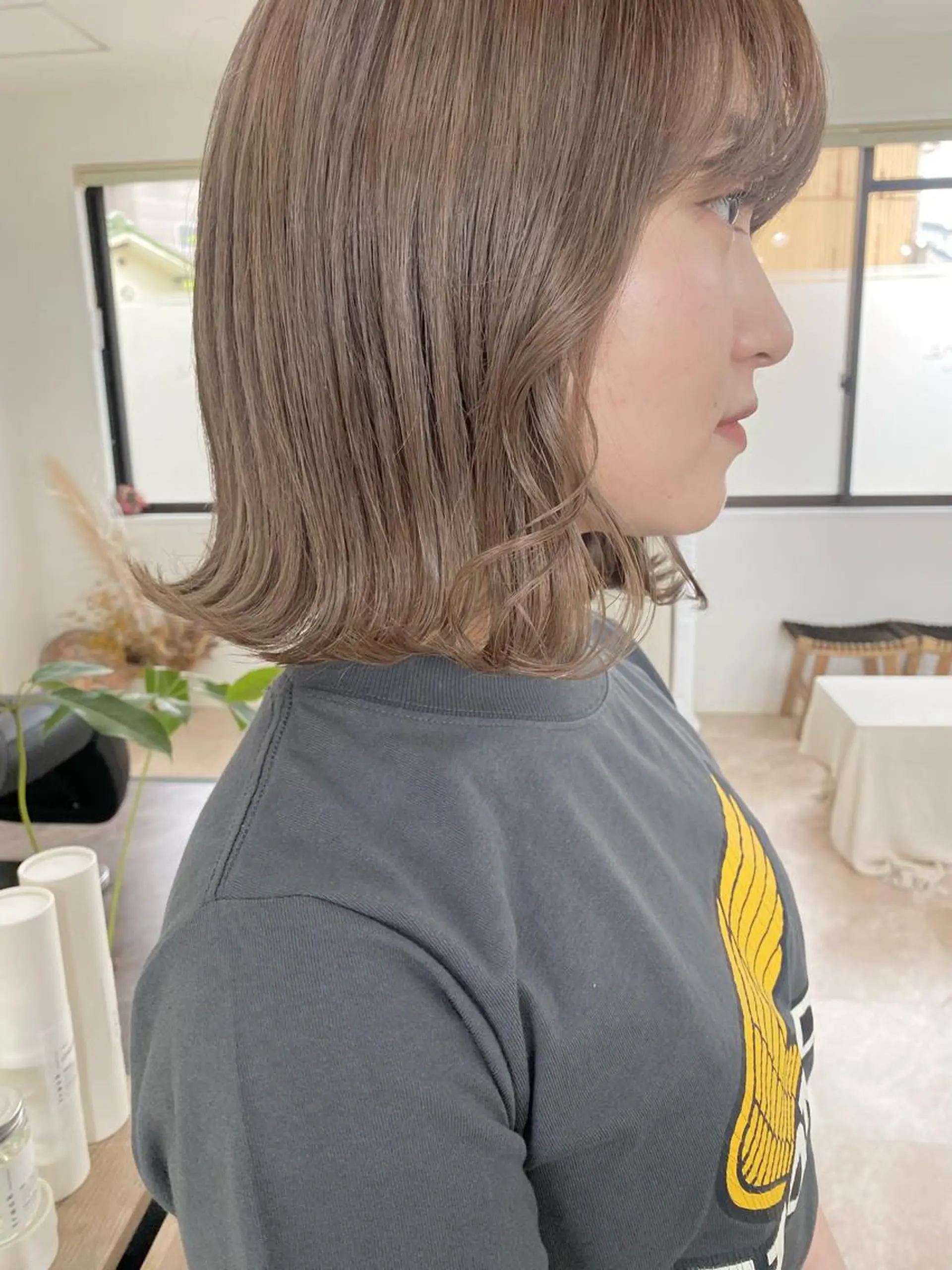 ミディアム カラー ヘアアレンジ ume所属・ひなの .のその他イメージ