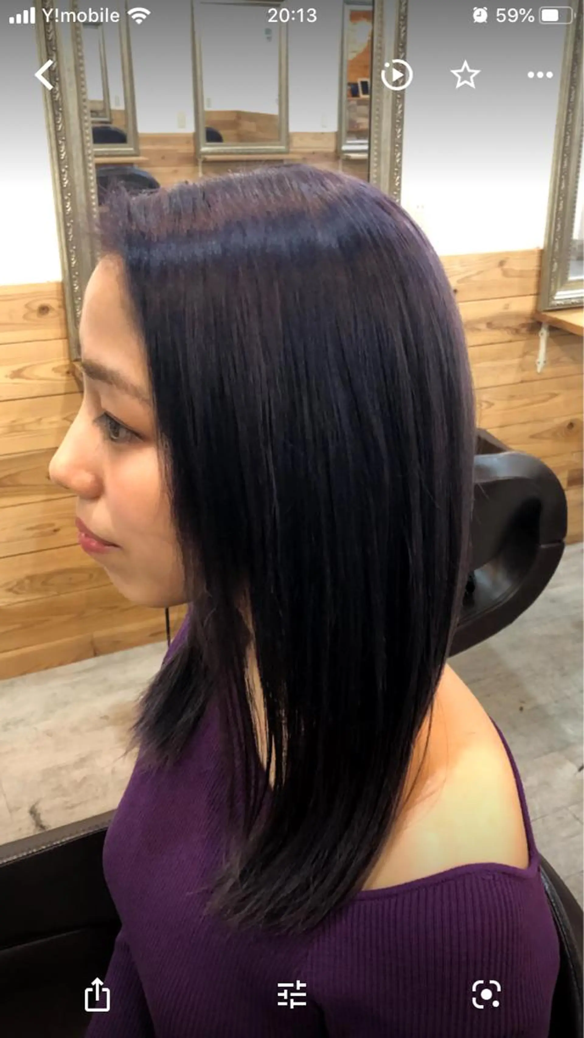 ミディアム ✨艶感/透け感✨Sherry所属・艶髪/ハイトーン Sherryのヘアスタイル