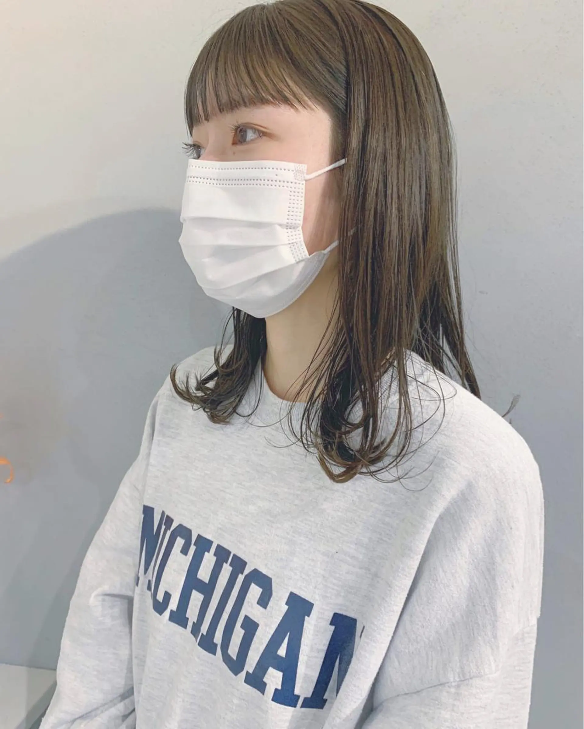 カラー ボブパーマコテ巻き風 パーマNo1深江秀平のヘアスタイル