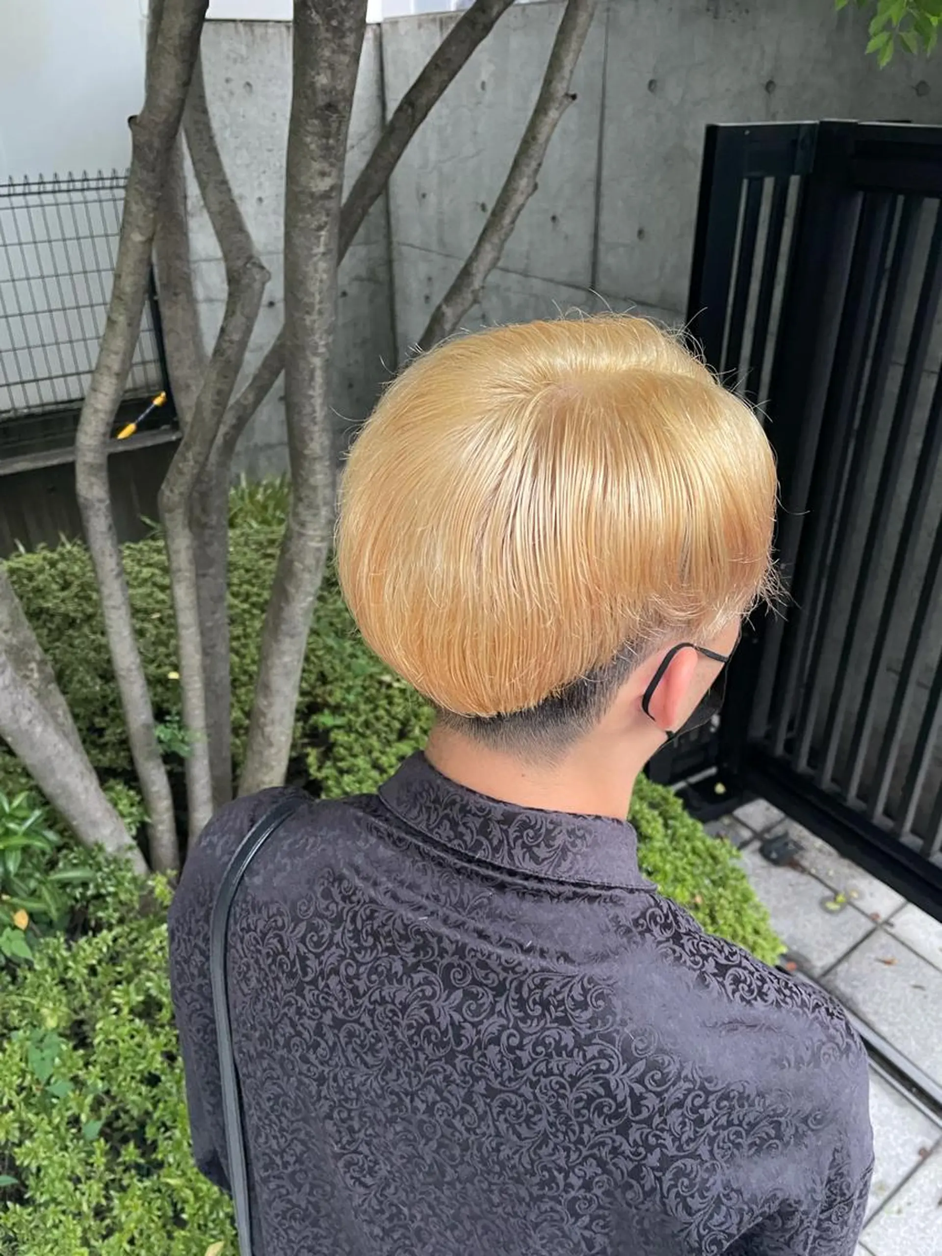 メンズ ヘアカラー トリートメント ヘアセット 柔らかカラー/ レイヤーYUTO🧋のヘアスタイル