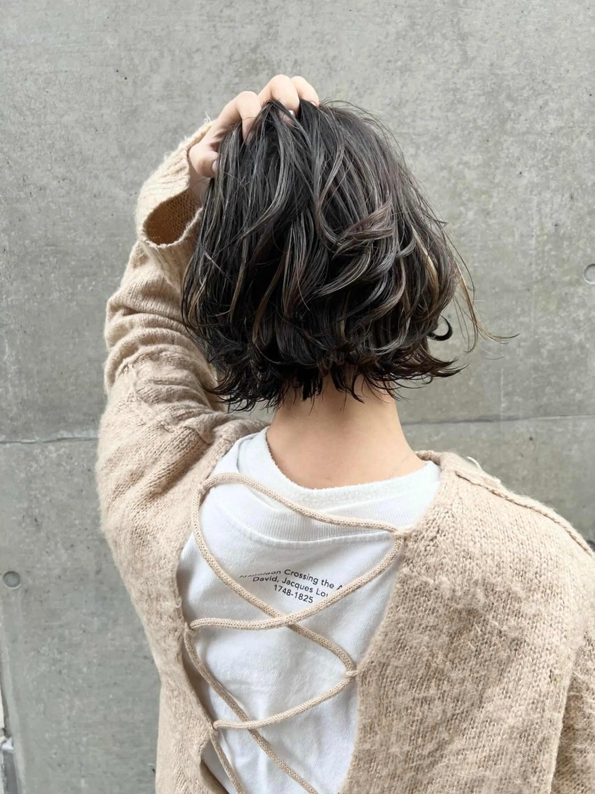 ショート カラー ヘアアレンジ カット ヘアカラー トリートメント tre/e'所属・橋本 昇平のヘアスタイル