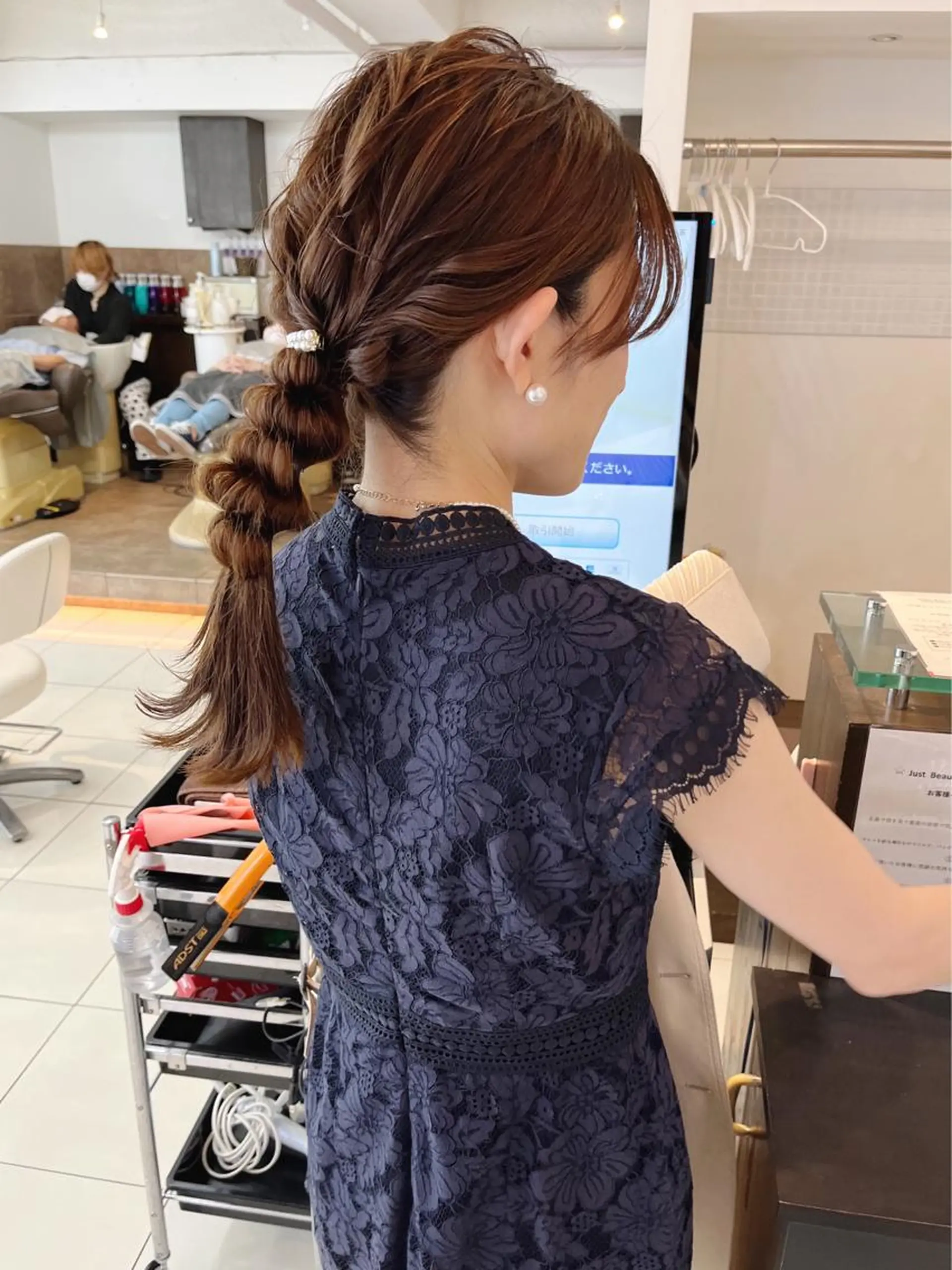 ロング ヘアセット アレンジ＆ショート 💙YUKINOのヘアスタイル