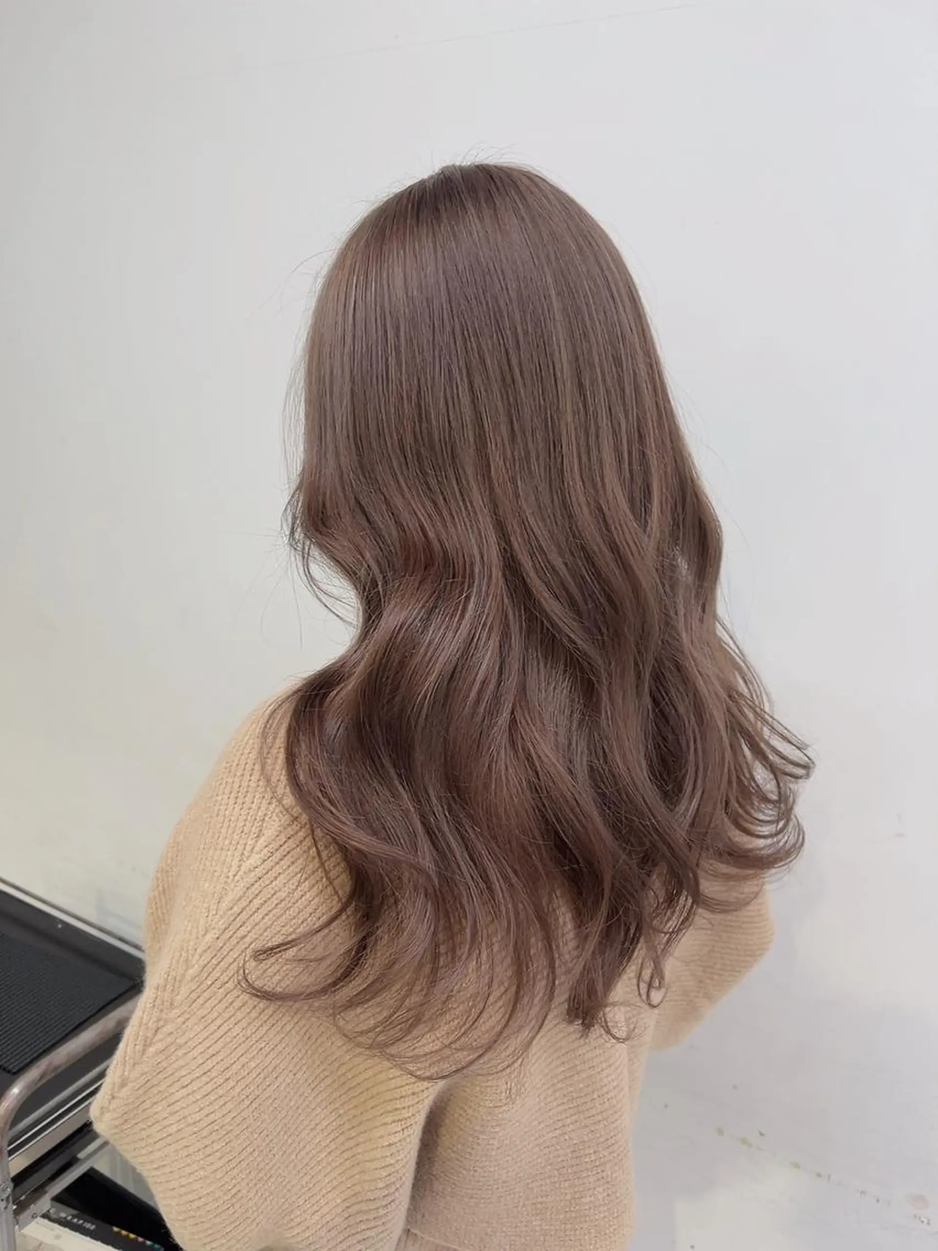 ミディアム カラー ヘアカラー トリートメント ヘッドスパ 🥞ベージュ系カラー 【すずきりほ】🥞のヘアスタイル