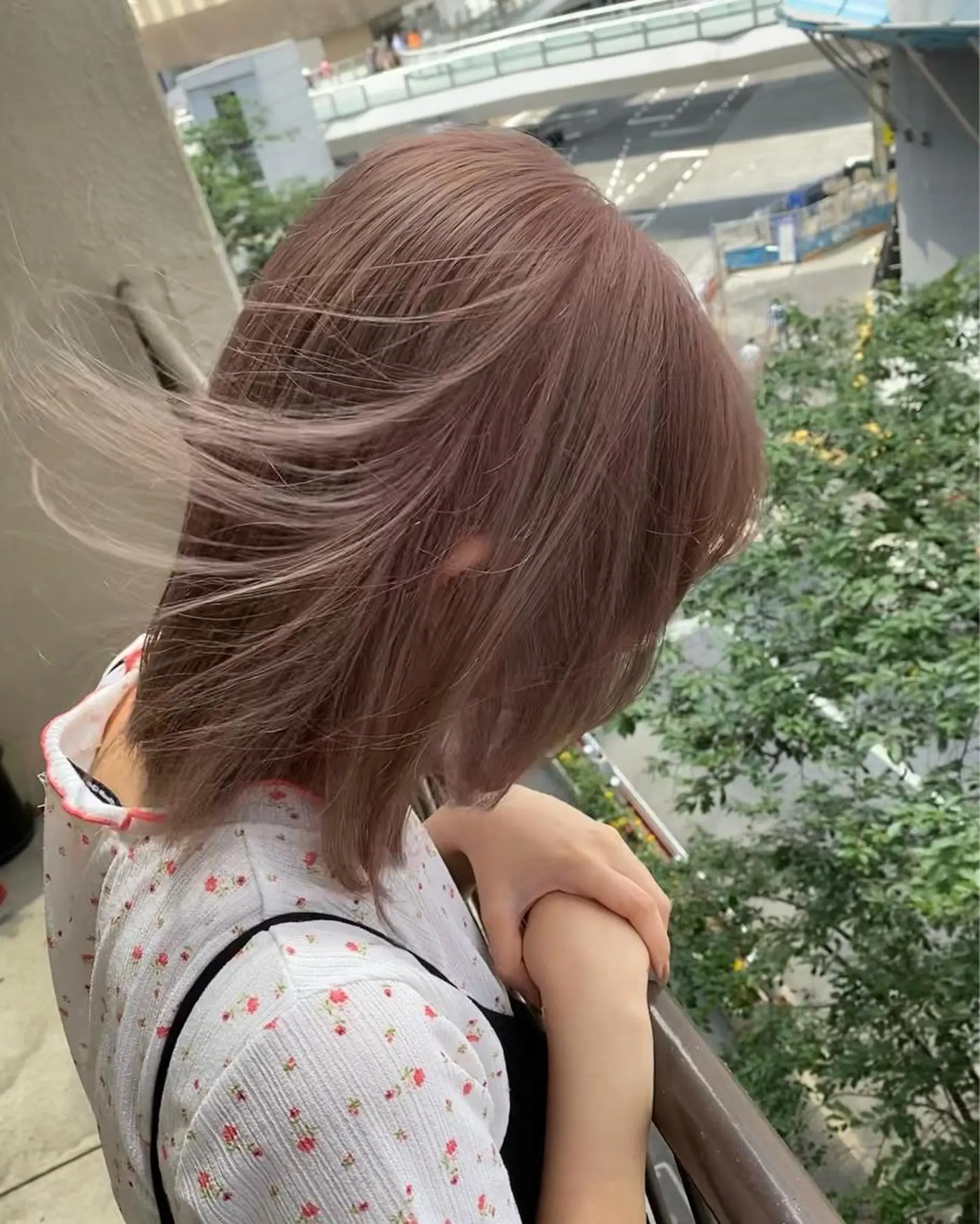 ミディアム カラー 髪質改善/メンズ 手塚奨のヘアスタイル